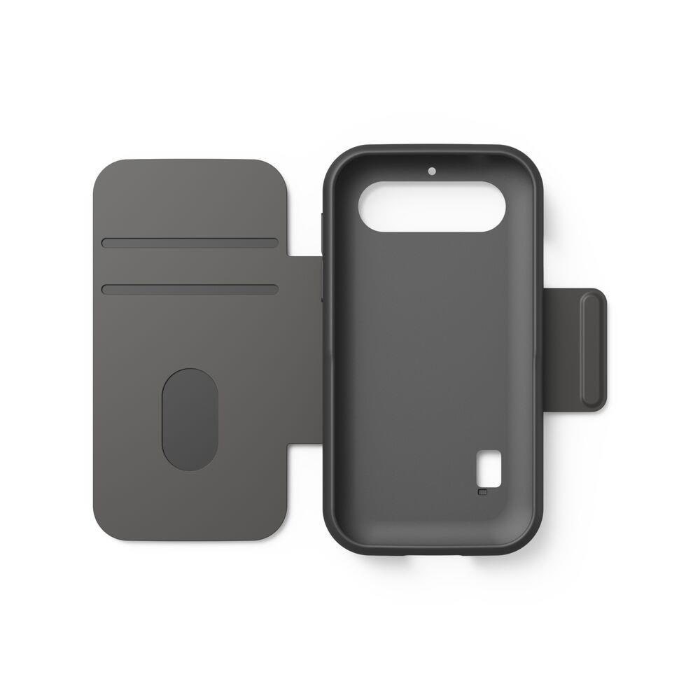 Doro Leva X10/L10/L11 - Wallet Case - Dark Grey Mobilcover 8879