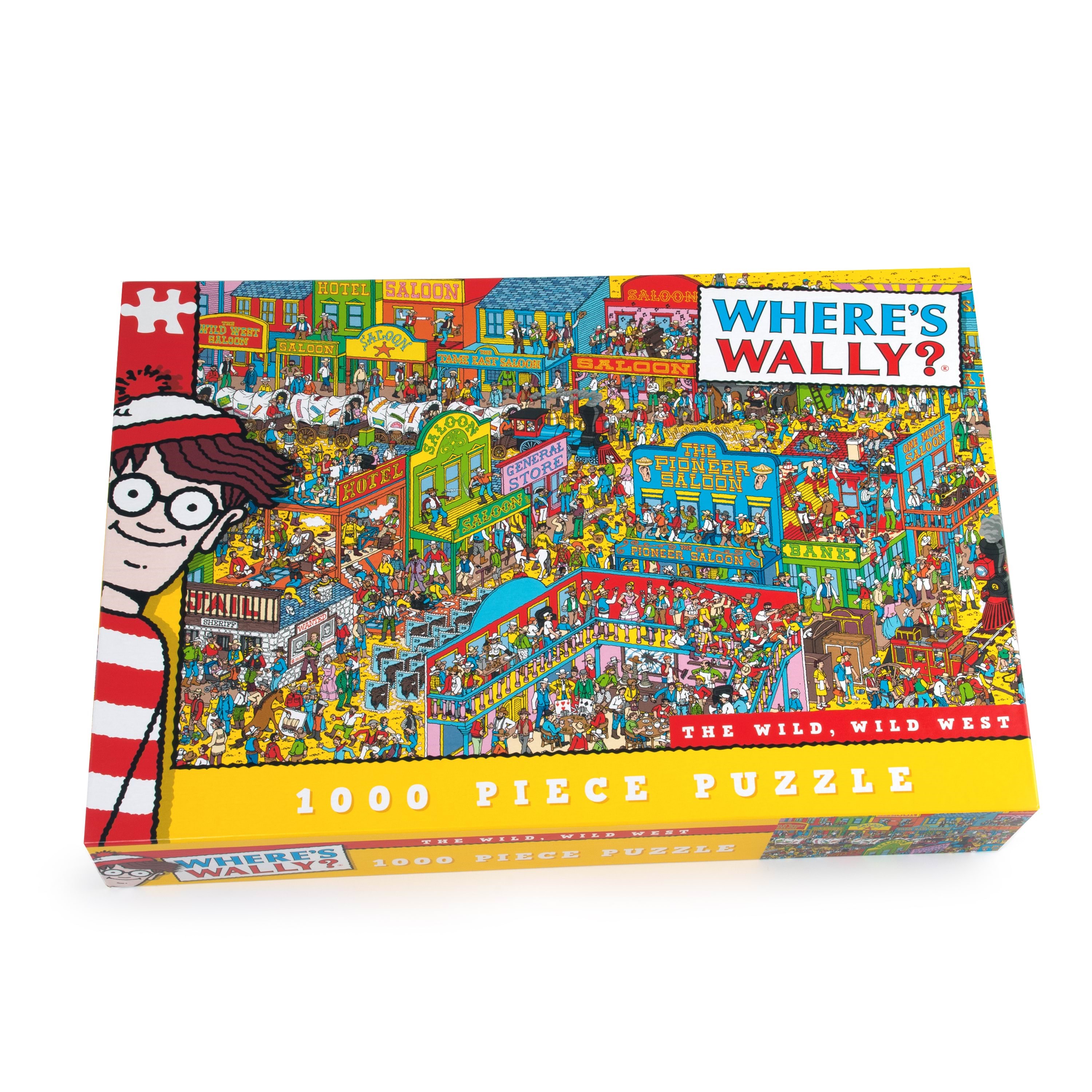 Find Holger/Where's Wally The Wild Wild West 1000 pcs. Puslespil 710-5925