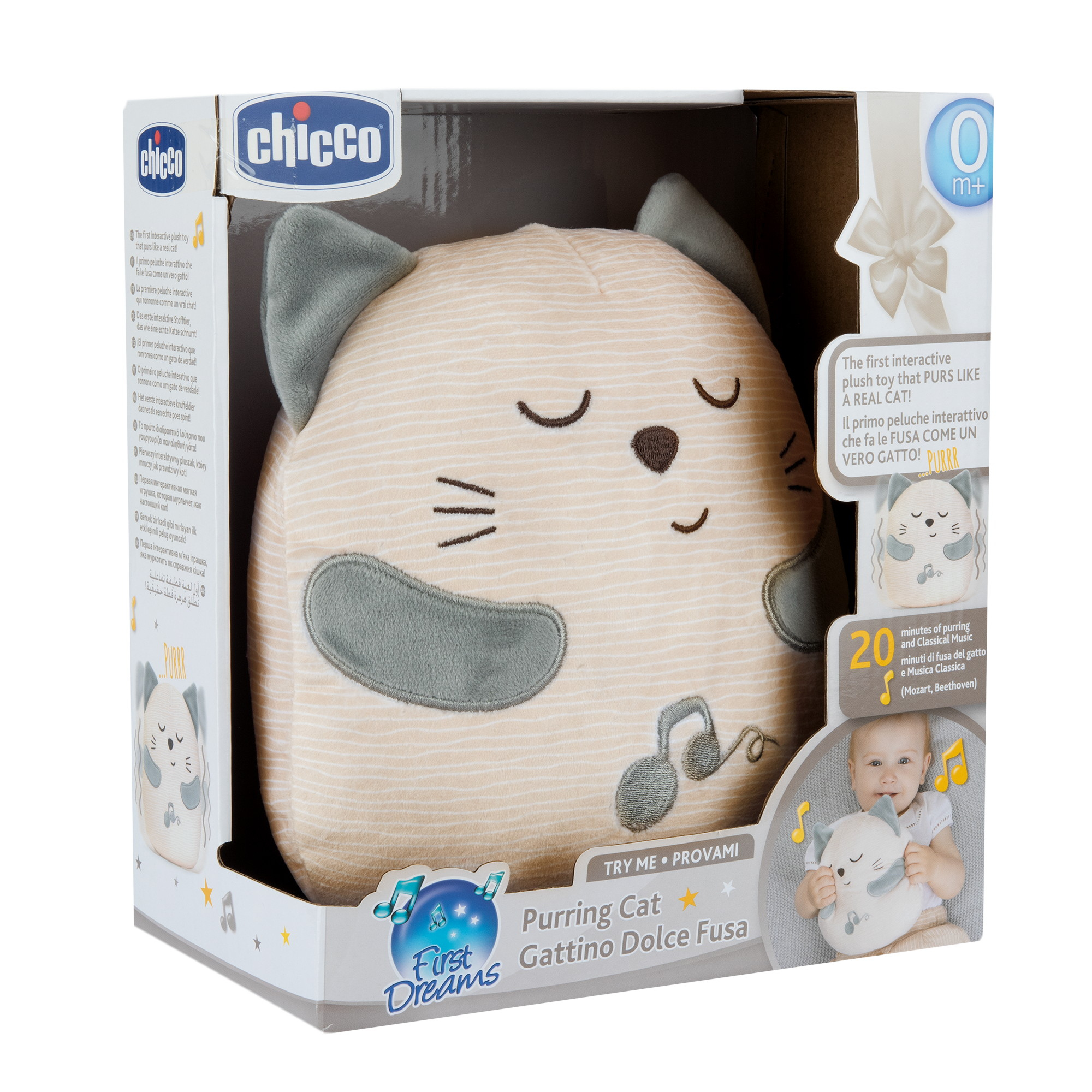 Chicco Purring Cat Babylegetøj 300-00011567000000
