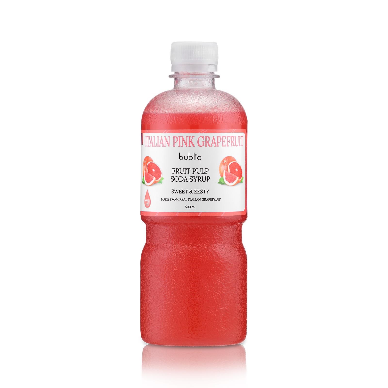 Bubliq Italian Pink Grapefruit Sodavandsmaskine 5905954887255
