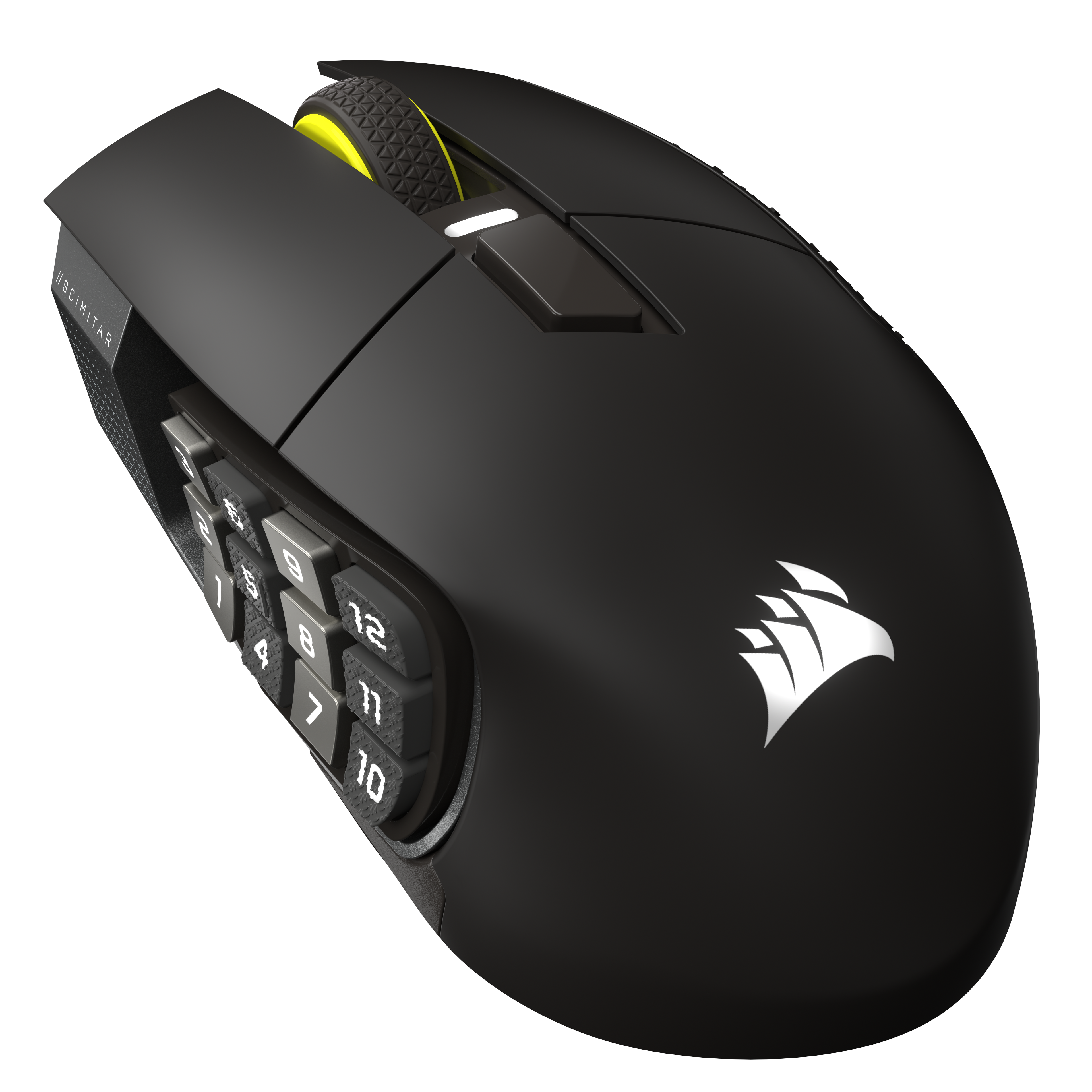 Corsair Scimitar Elite Wireless SE MMO - Gun metal - Gaming Mus - Optisk - 16 knapper - Sort Mus CH-9314014-WW