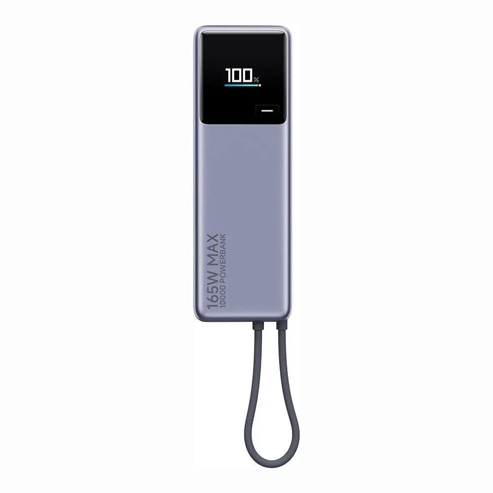 Xiaomi 165W (Integrated Cable) - 10000 mAh Powerbank Grå BHR9361GL