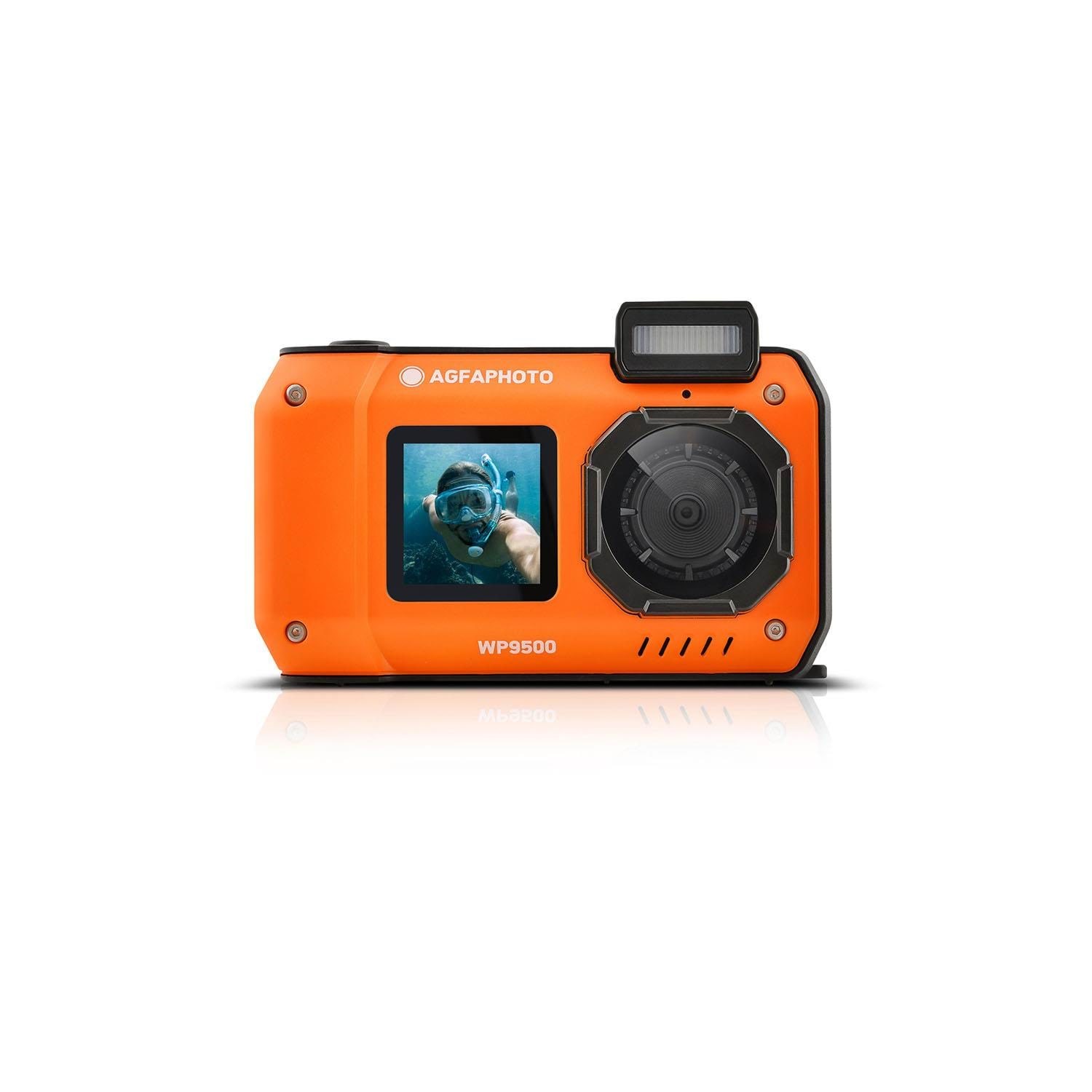 Agfa Photo Realishot WP9500 - Waterproof Compact Digital Camera - Orange Kamera WP9500OG