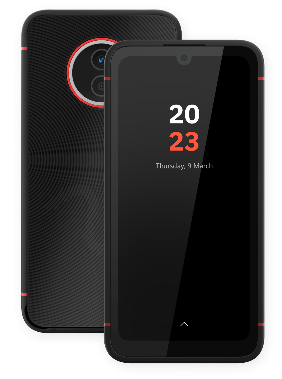 Volla Phone X23 128GB/6GB (Android) Mobiltelefon Sort 4260738460194