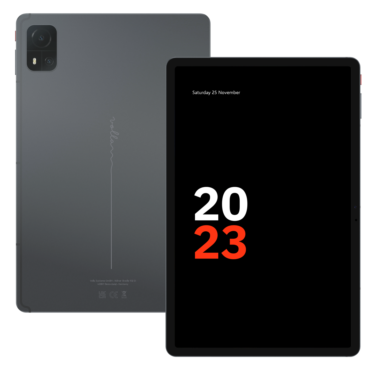 Volla Tablet 4G 512GB/12GB (Android) Tablet Sort 4260738460491