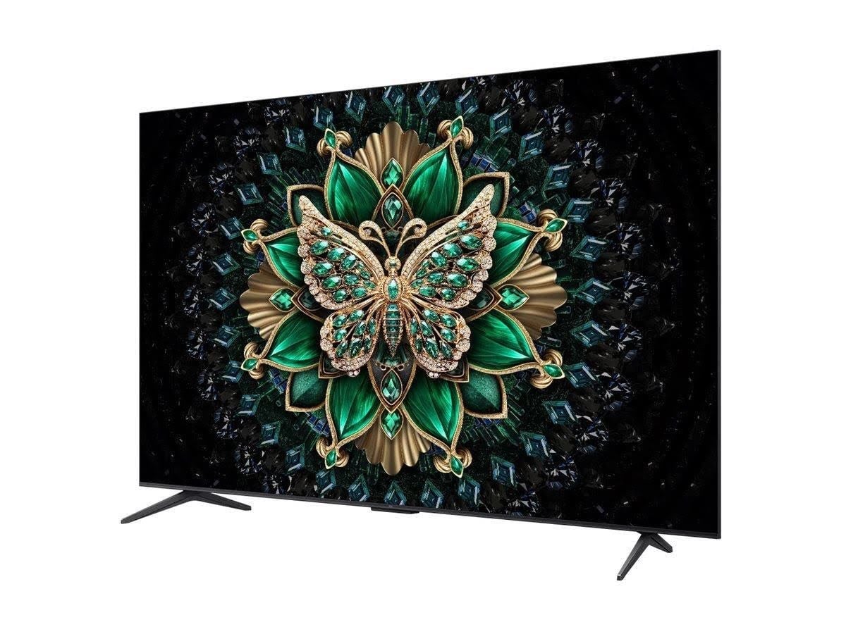 TCL 65" Fladskærms TV LED 4K 65C6K - C6K Series - QD-MiniLED TV Fjernsyn Sort