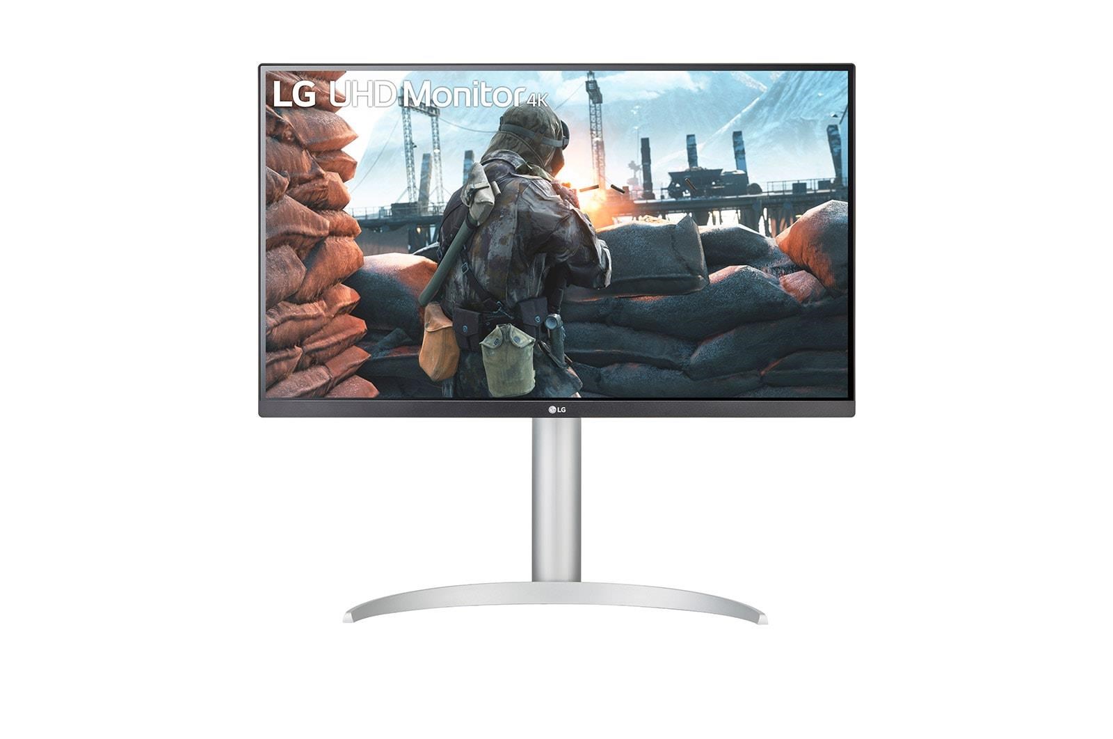 27" LG UltraFine 27UP650K-W - 3840x2160 (4K) - 60Hz - IPS Computerskærm White