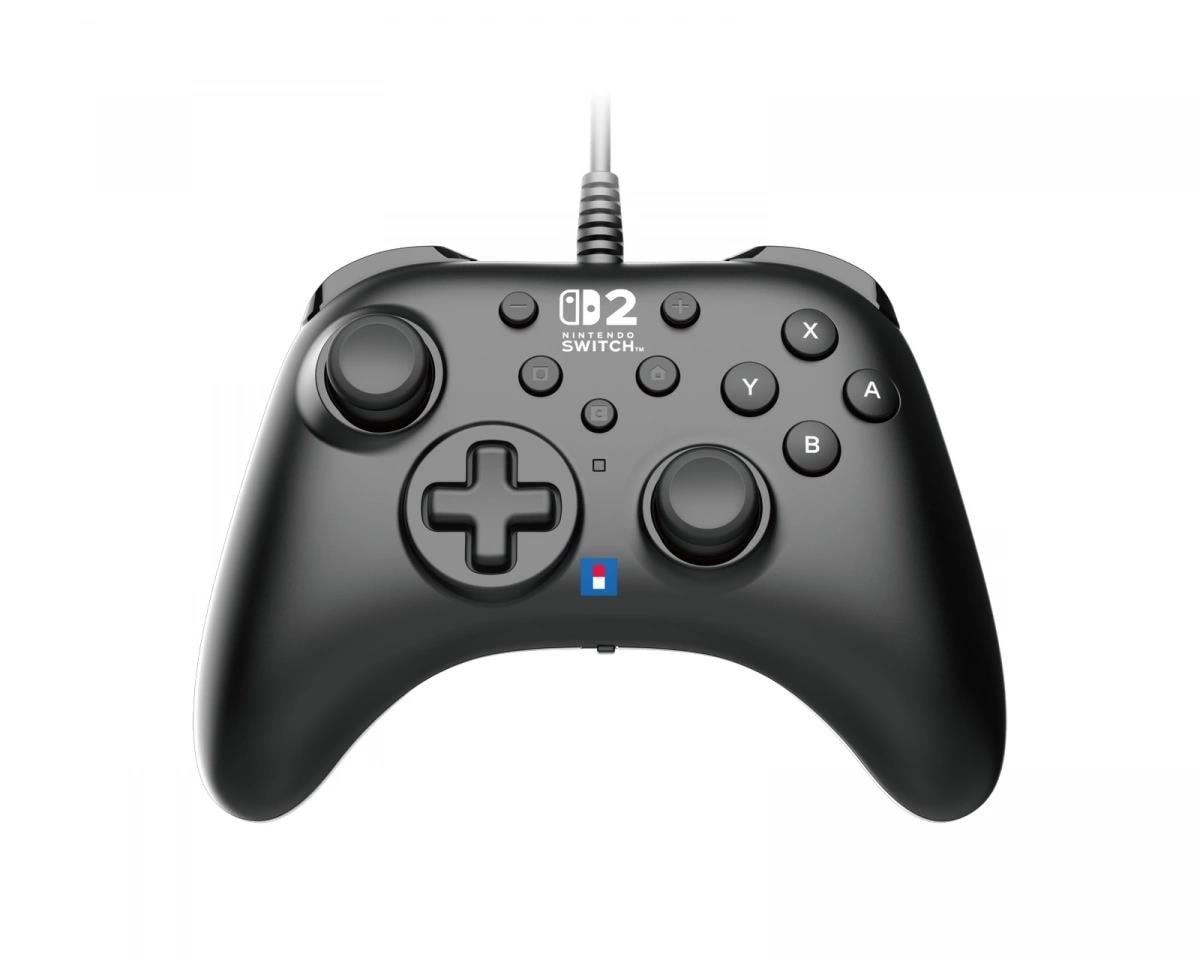 HORI PAD Turbo (Black) - Wired Controller - Nintendo Switch 2 Spil Tilbehør NSX-005E