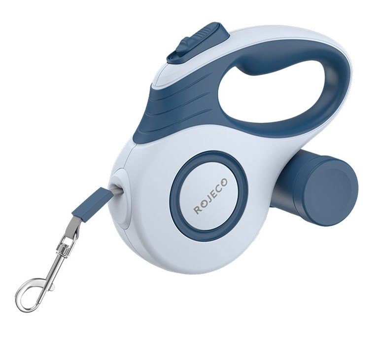 Rojeco A12 Automatic Retractable Dog Leash Blue (5 Meters) Hundeudstyr RSSQYSTE5M-10