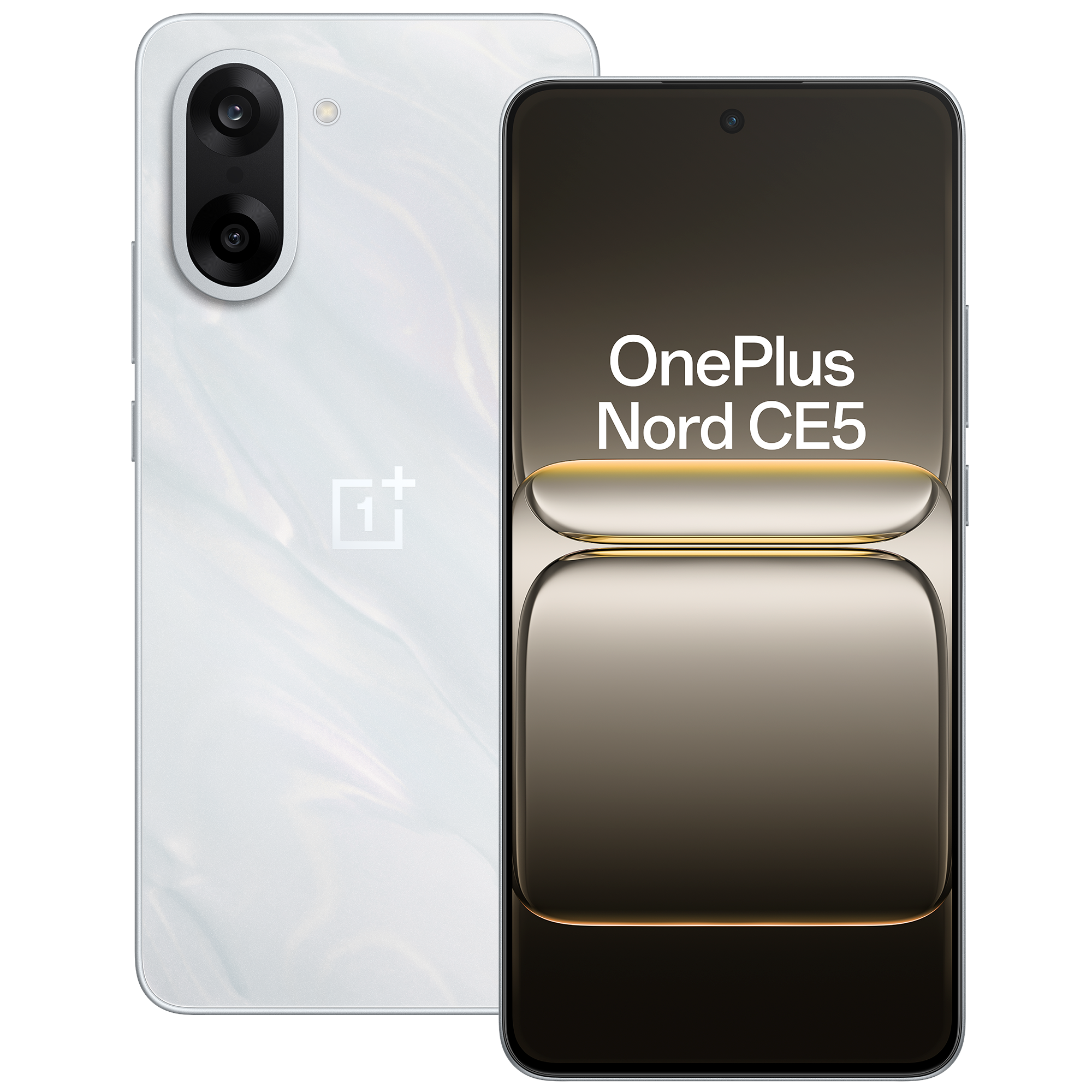OnePlus Nord CE5 128GB/8GB - Marble Mist Mobiltelefon Hvid 5011113508
