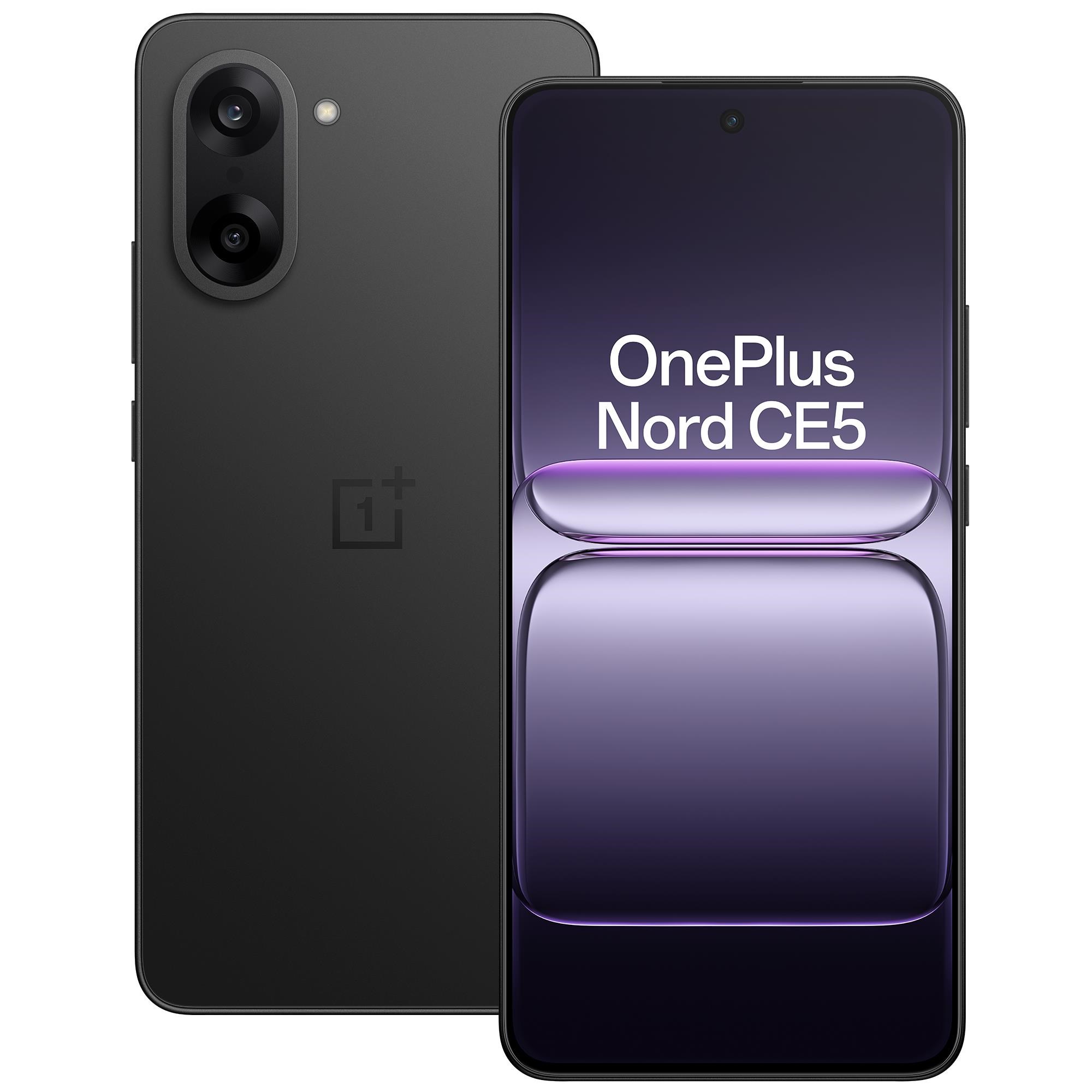 OnePlus Nord CE5 256GB/8GB - Black Infinity Mobiltelefon Sort 5011113507