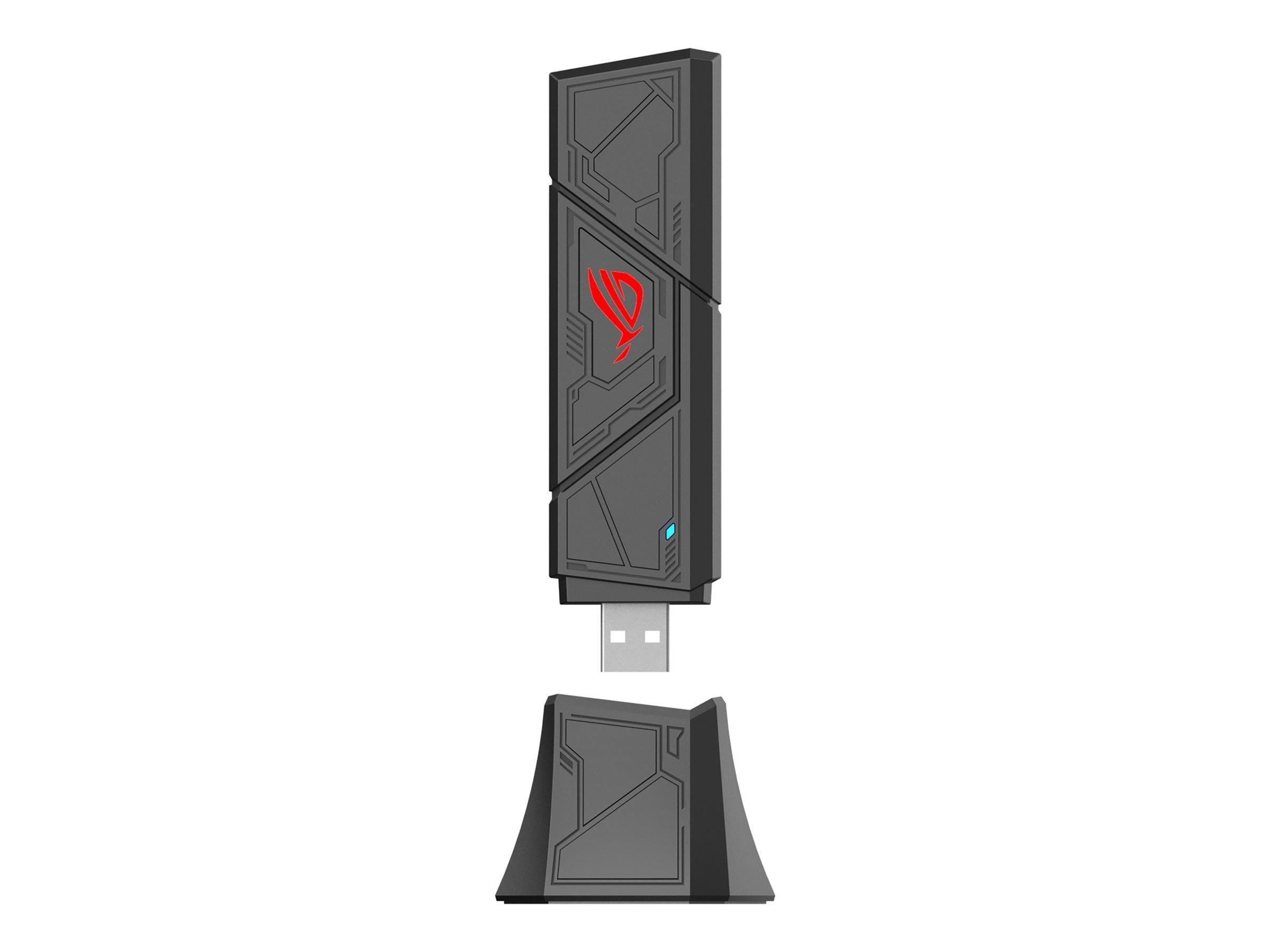 ASUS USB-BE92 -Wi-Fi 7 - 6500 Mbps - 2.4/5/6 GHz - Wireless router 802.11a/b/g/n/ac/ax/be (Wi-Fi 7) Router 90IG09I0-MO0B00