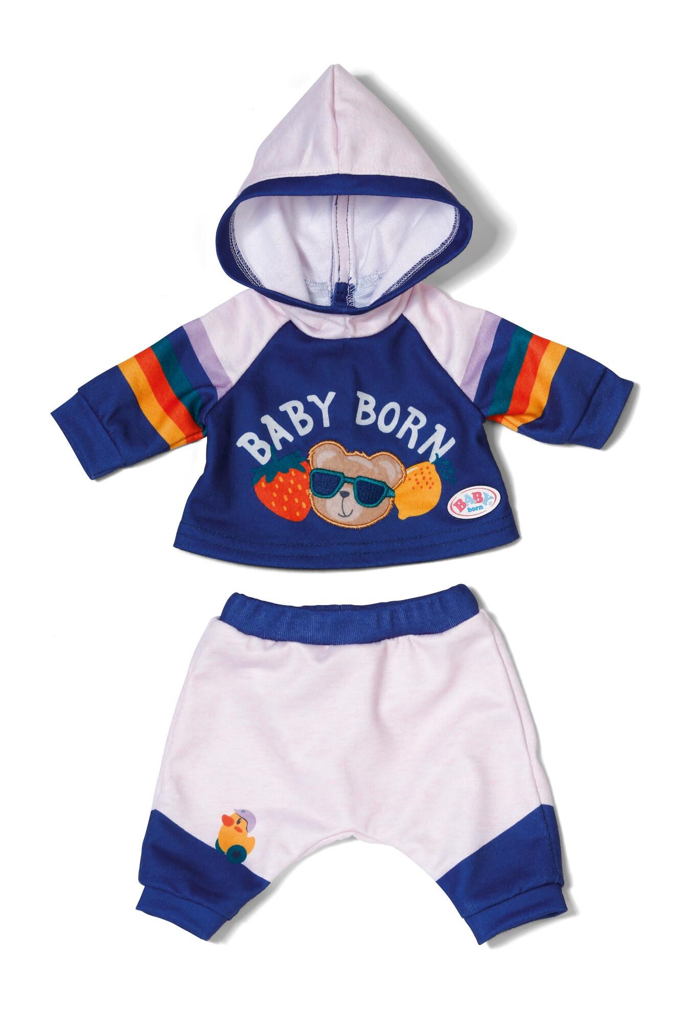 Baby Born Jogging Suit Navy 43cm Dukker Og Dukketilbehoer 838204