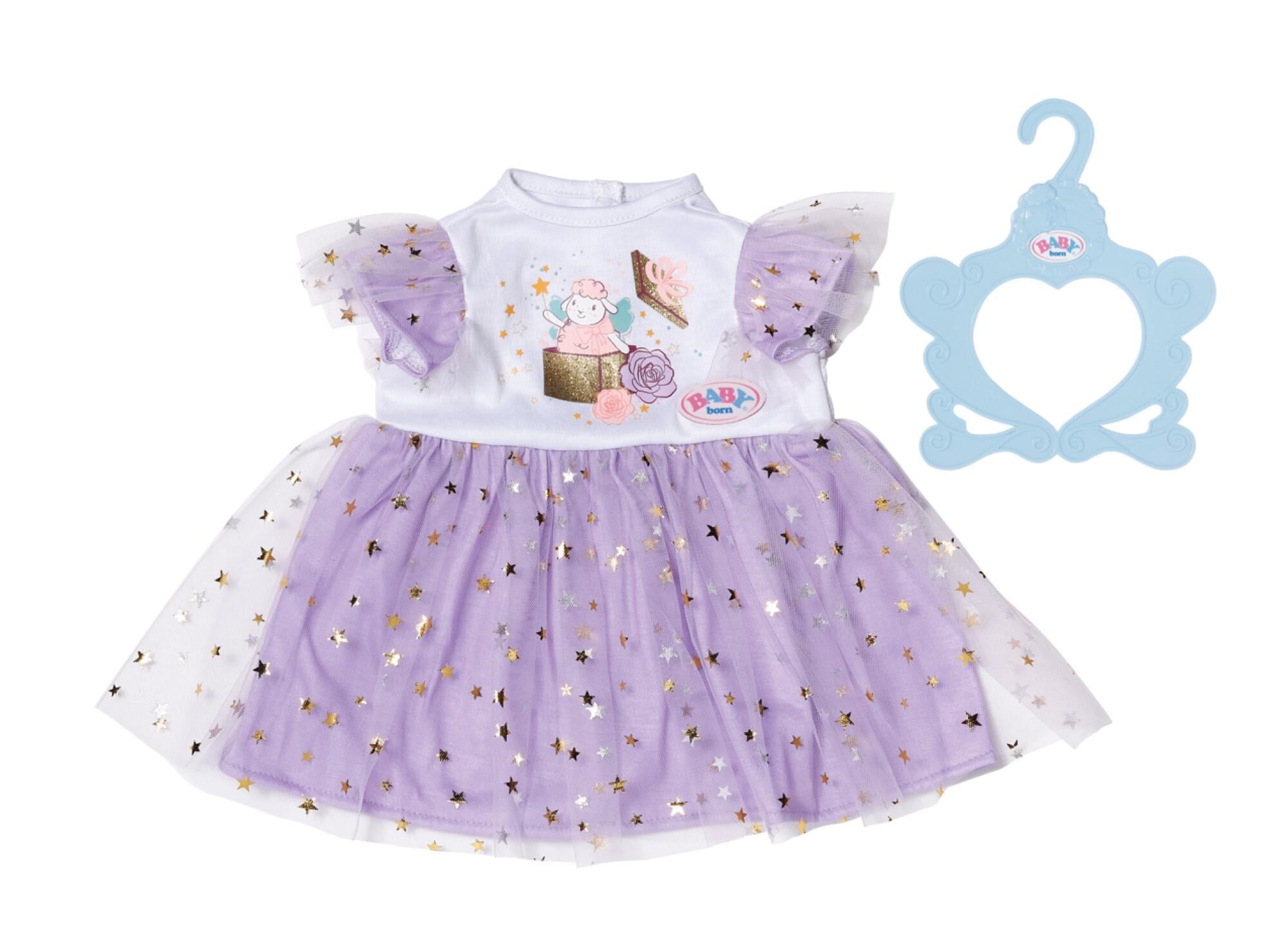 Baby Born Lilac Tutu Dress 43cm Dukker Og Dukketilbehoer 838754