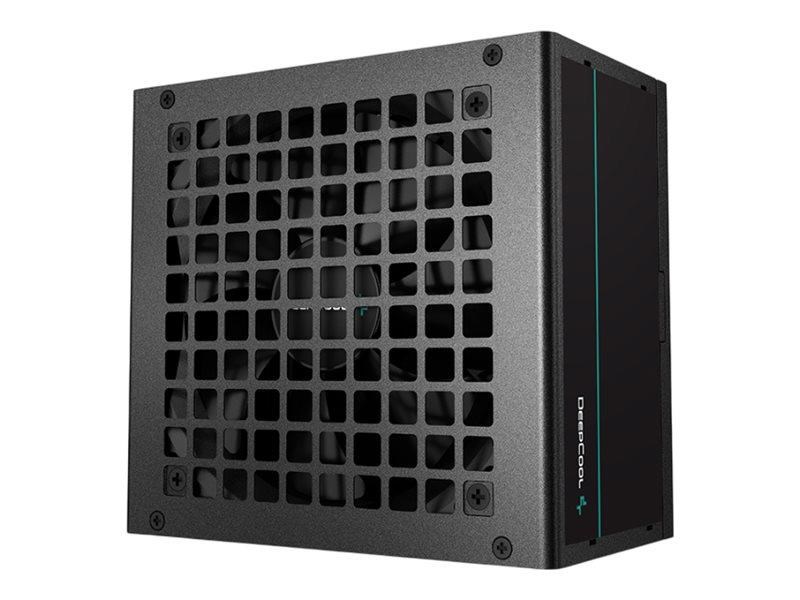 DeepCool PF PF500 Strømforsyning - 500 Watt - 120 mm - ATX 2.4 - 80 Plus 80 Plus Hvid Strømforsyning Sort R-PF500D-HA0B-EU