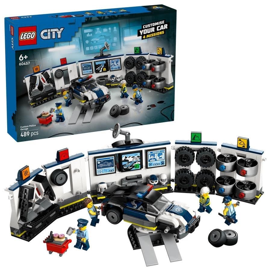 LEGO City 60457 Specialværksted for politibiler