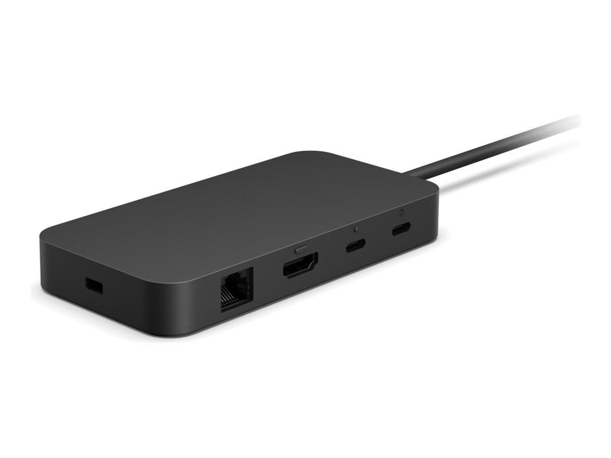 Microsoft Surface USB4 Dock - docking station - USB4 / Thunderbolt 4 - 2 x USB-C HDMI - 1GbE