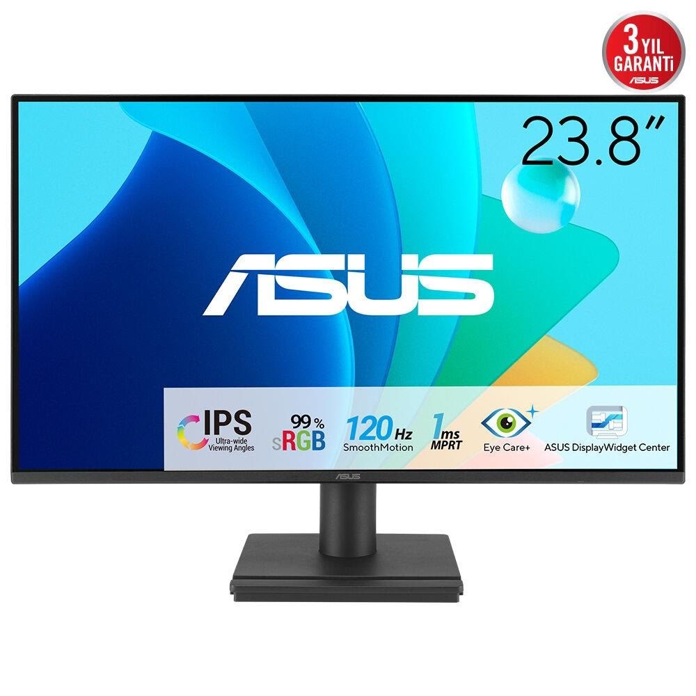 24" ASUS VA249HG - 1920x1080 (FHD) - 120Hz - IPS Computerskærm Black 90LM02W0-B01171