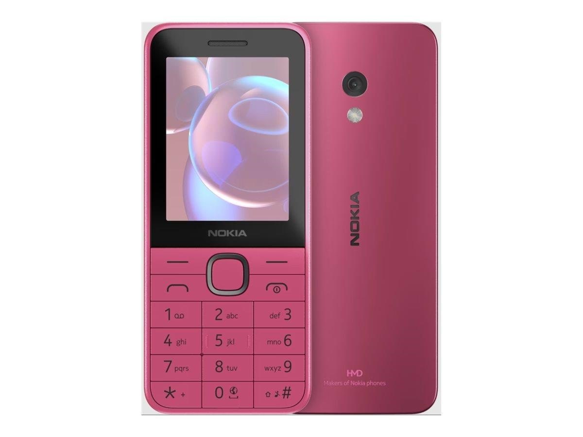 Nokia 225 4G (2024) - Pink Mobiltelefon 1GF025FPC2L09