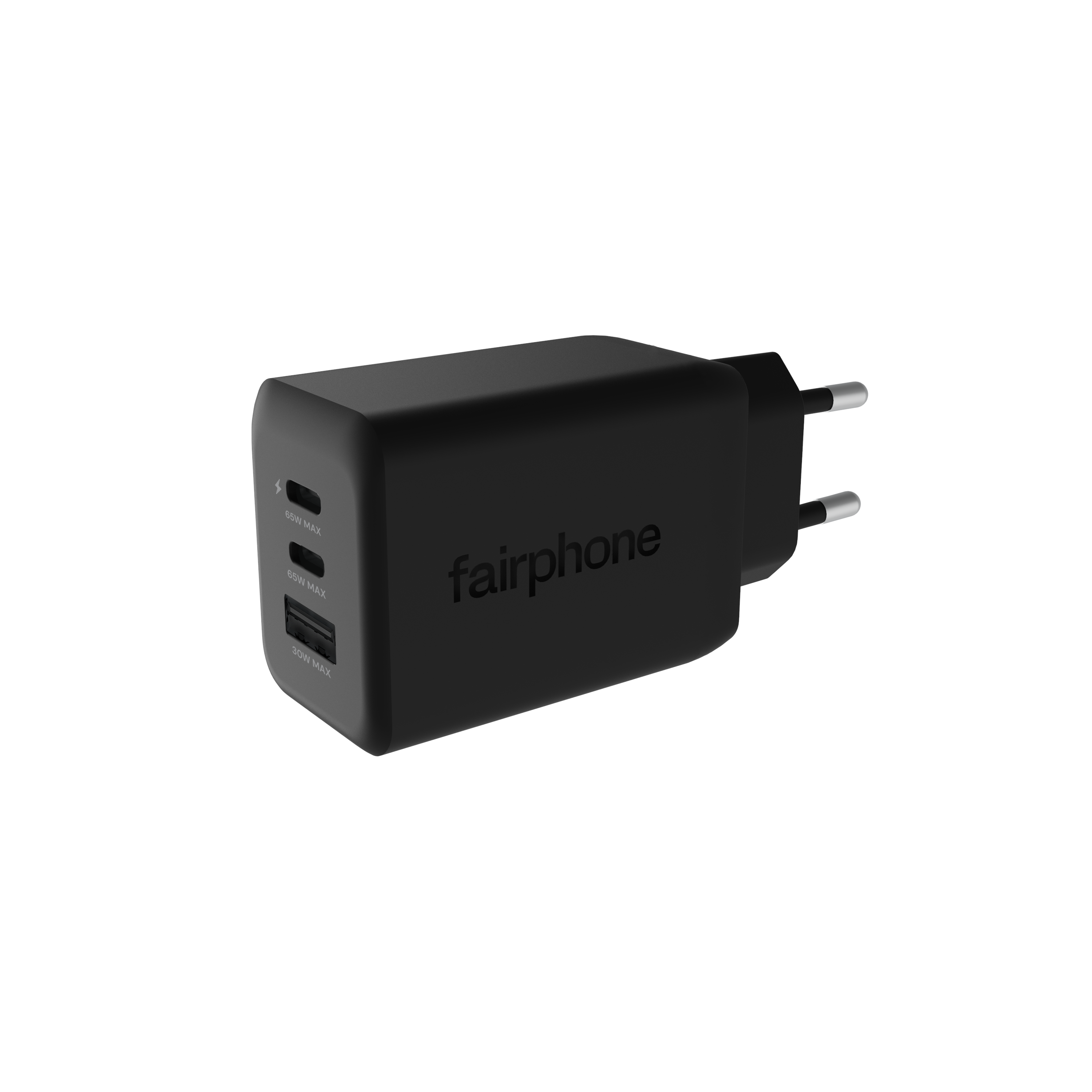 Fairphone 65W Triple-Port Fast Charger Mobil Oplader ACCHAR-404-WW1