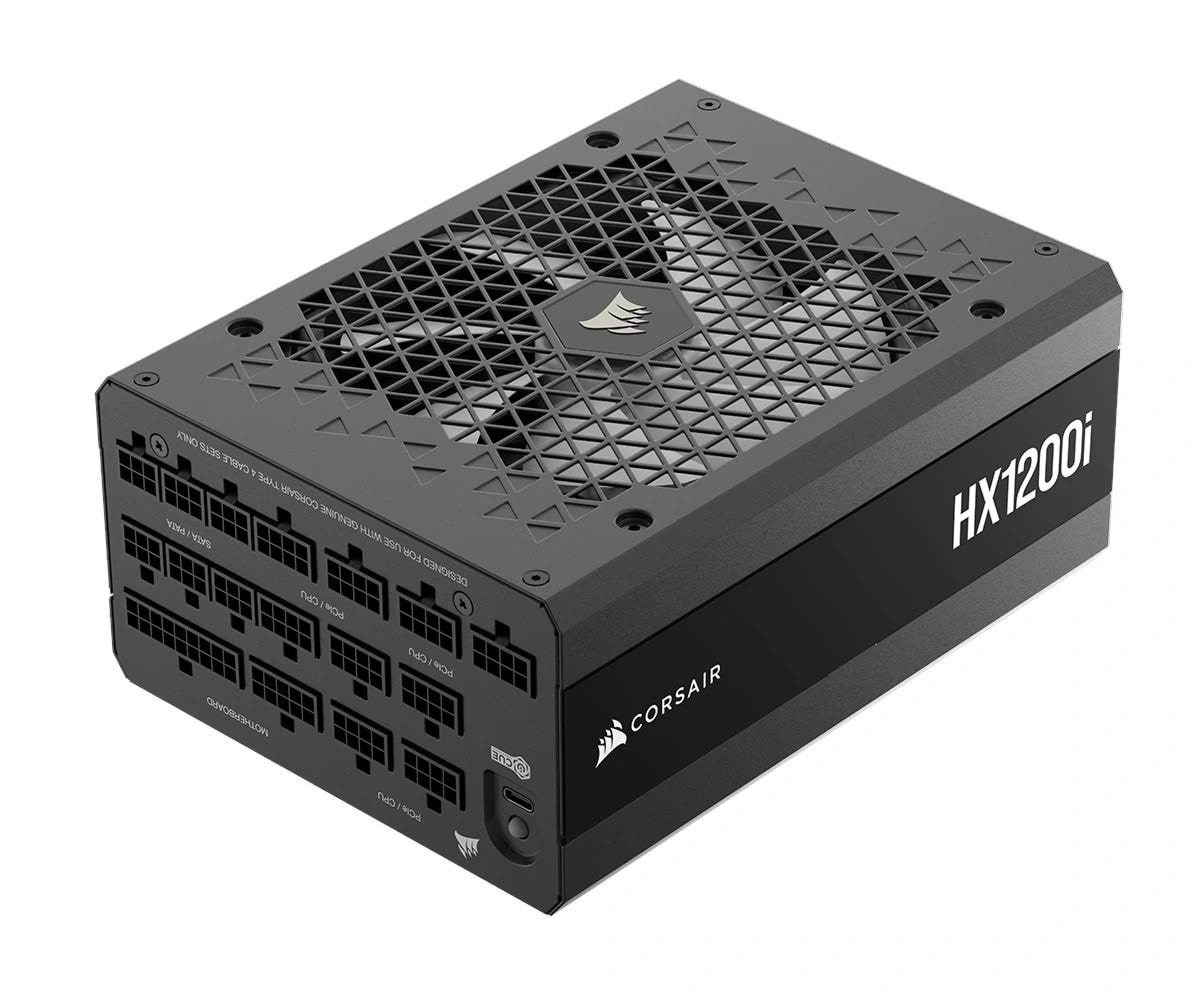 Corsair HXi Series HX1200i Strømforsyning - 1200 Watt - 140 mm - ATX - 80 Plus Platinum certified