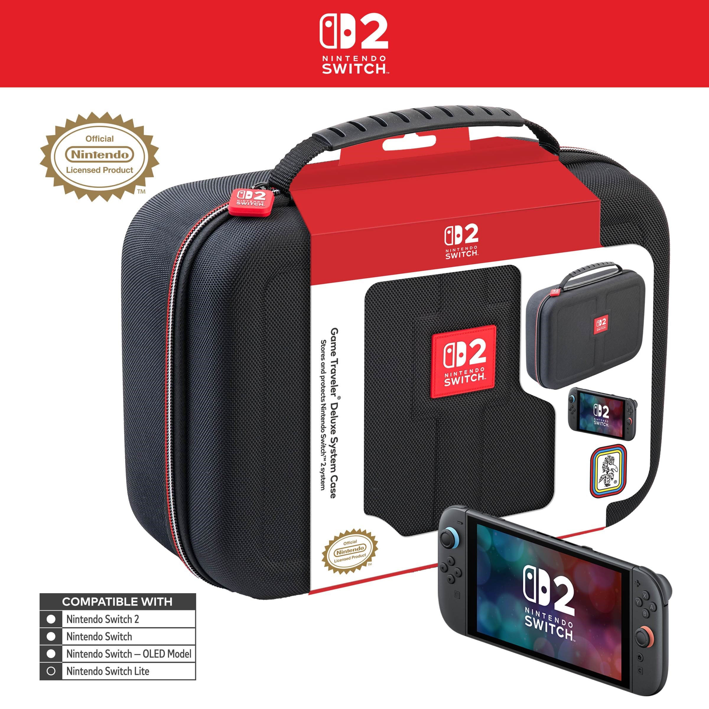 Nintendo NS2 Deluxe Travel Case NS262 (complete system) - Taske - Nintendo Switch 2 Spil Tilbehør 0663293113637