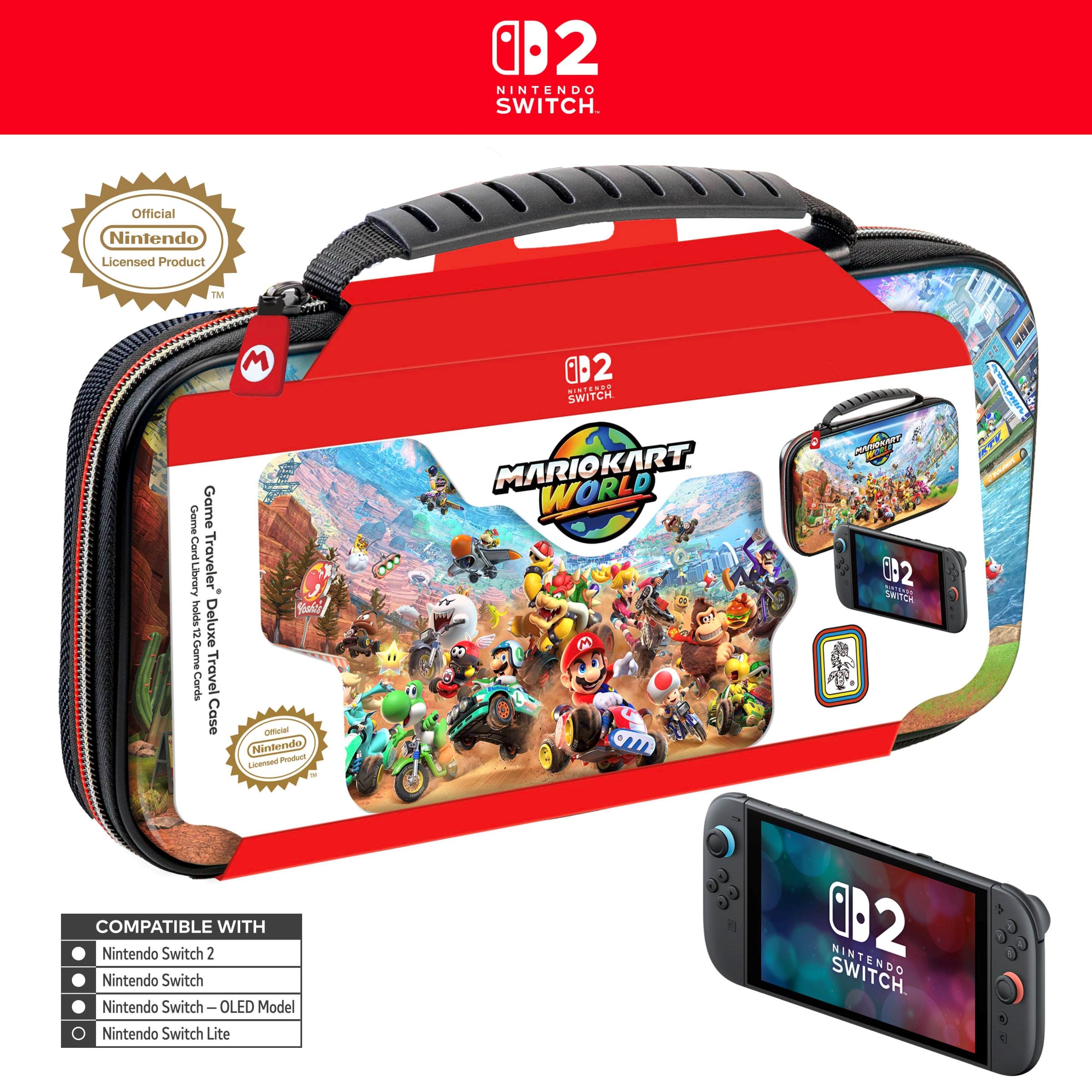 Nintendo NS2 Deluxe Travel Case NS212 (Mario Kart World) - Taske - Nintendo Switch 2