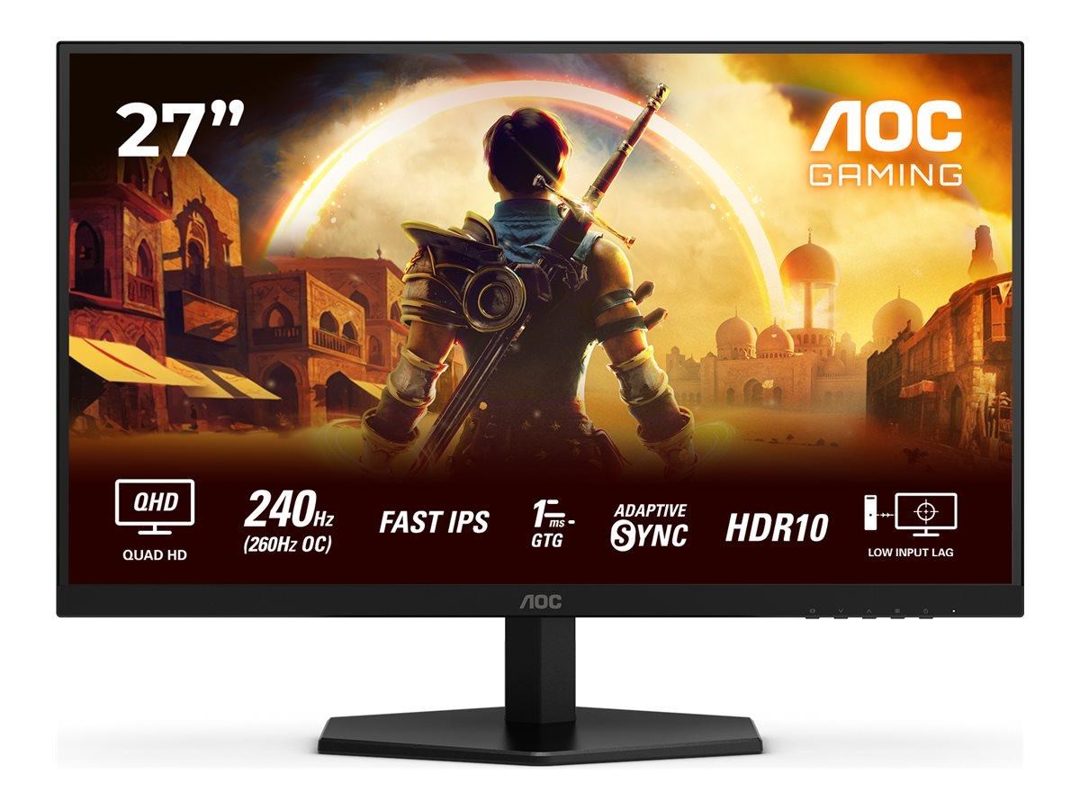 27" AOC Q27G42ZE - 2560x1440 (QHD) - 240Hz - IPS Computerskærm Black