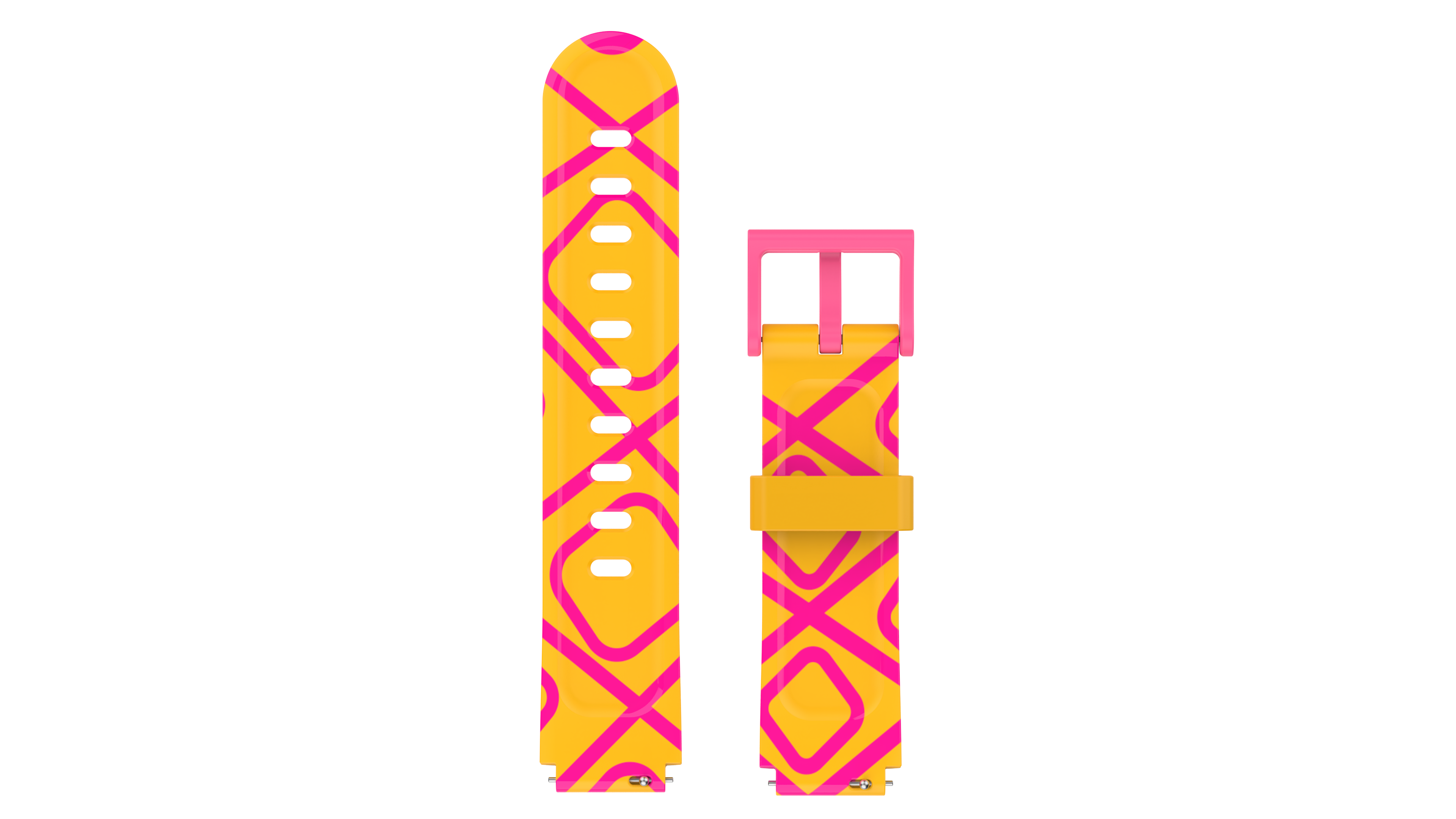 Xplora XGO3 Strap - Yellow Giraffe Smartwatch Tilbehør XGO3-STR-RP-GRAFF