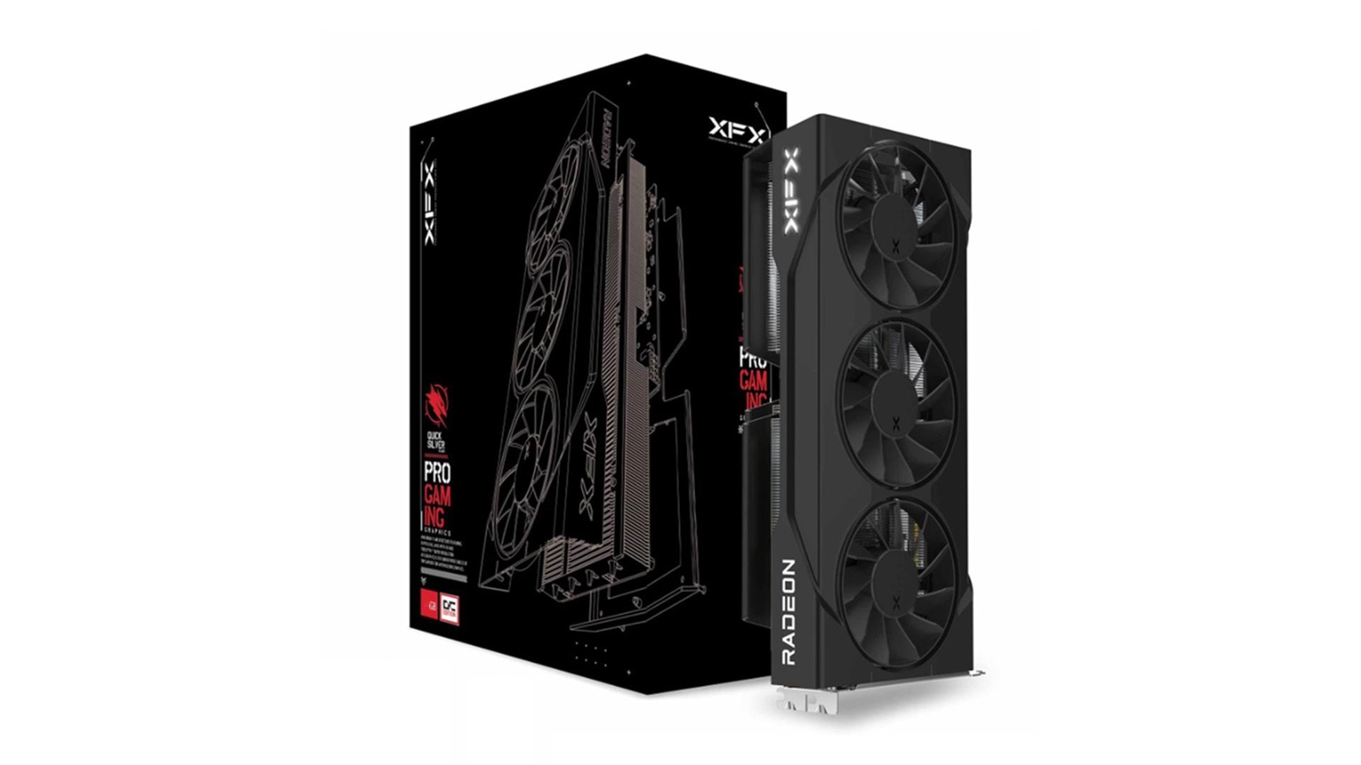 XFX Radeon RX 9060 XT GAMING - 16GB GDDR6 RAM - Grafikkort Grafikkort Sort RX-96TS316B7