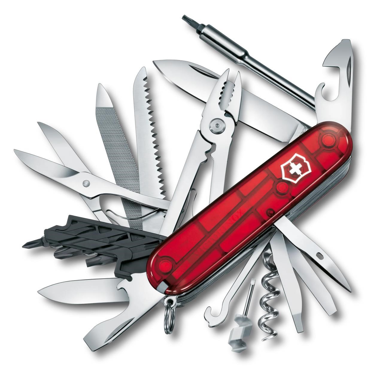 Victorinox Cyber Tool L (Red transparent) Multiværktøj V-1.77 75.T