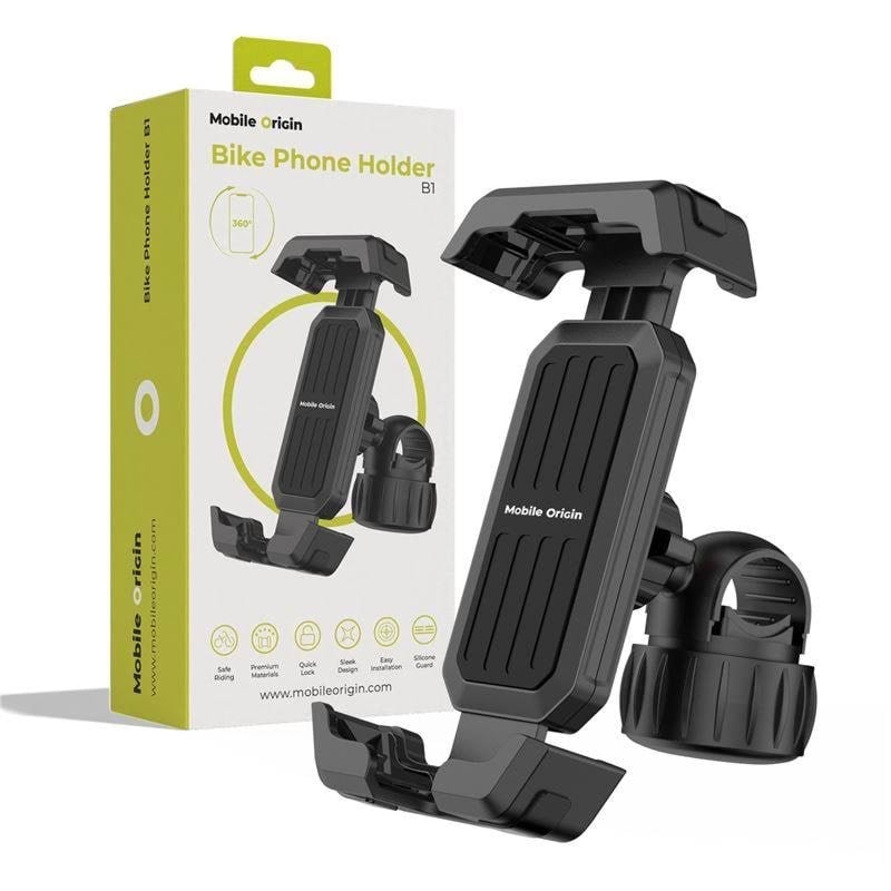 Mobile Origin Bike phone holder B1 - black Mobil Tilbehør MO-BPH-B1