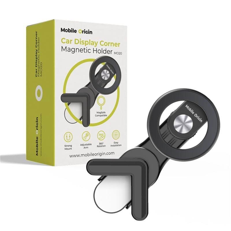 Mobile Origin Car Display Corner Magnetic Holder - MO20 Mobil Tilbehør MO-CDC-MGH