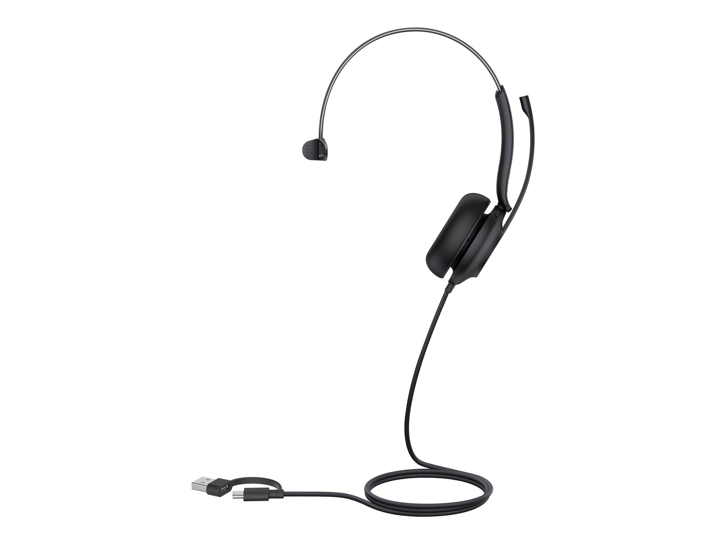 Yealink UH35 Mono - Teams - USB-C/A Hovedtelefoner Og Headset 1308165