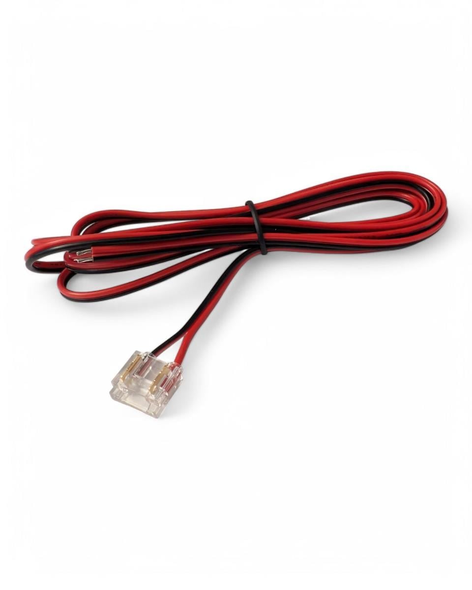 HiluX SmartClip til 10mm COB LED Bånd m. 2m ledning - 5-pak Lampe 5714255011005