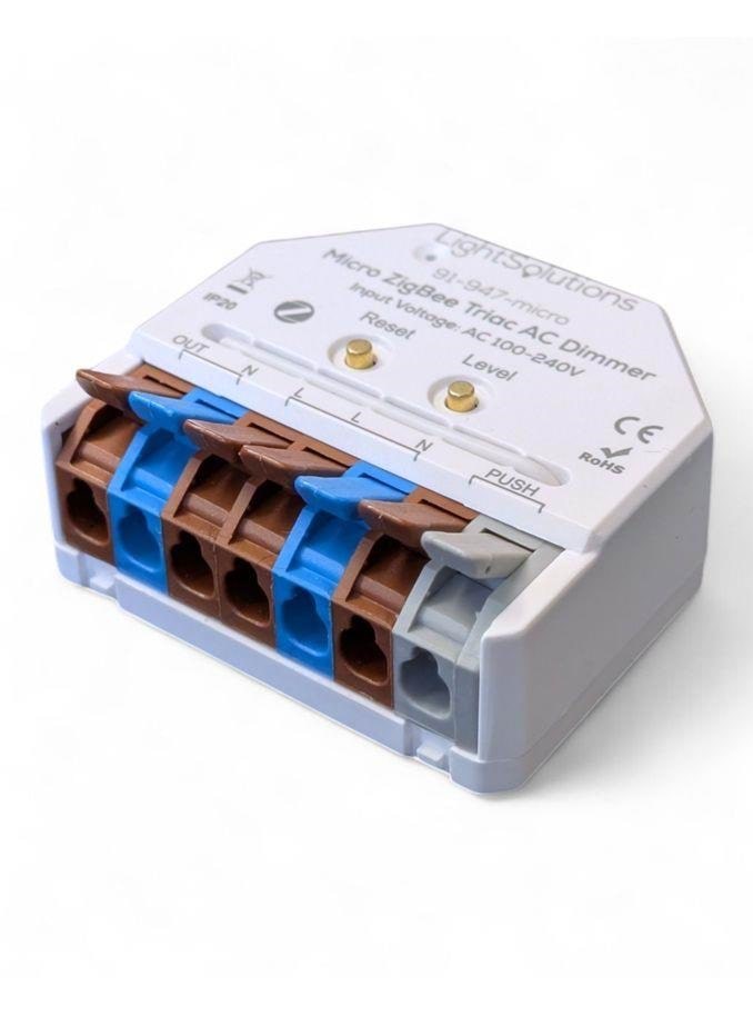 Light Solutions Micro ZigBee Triac Dimmer - 200W Smart Home 5714255011098
