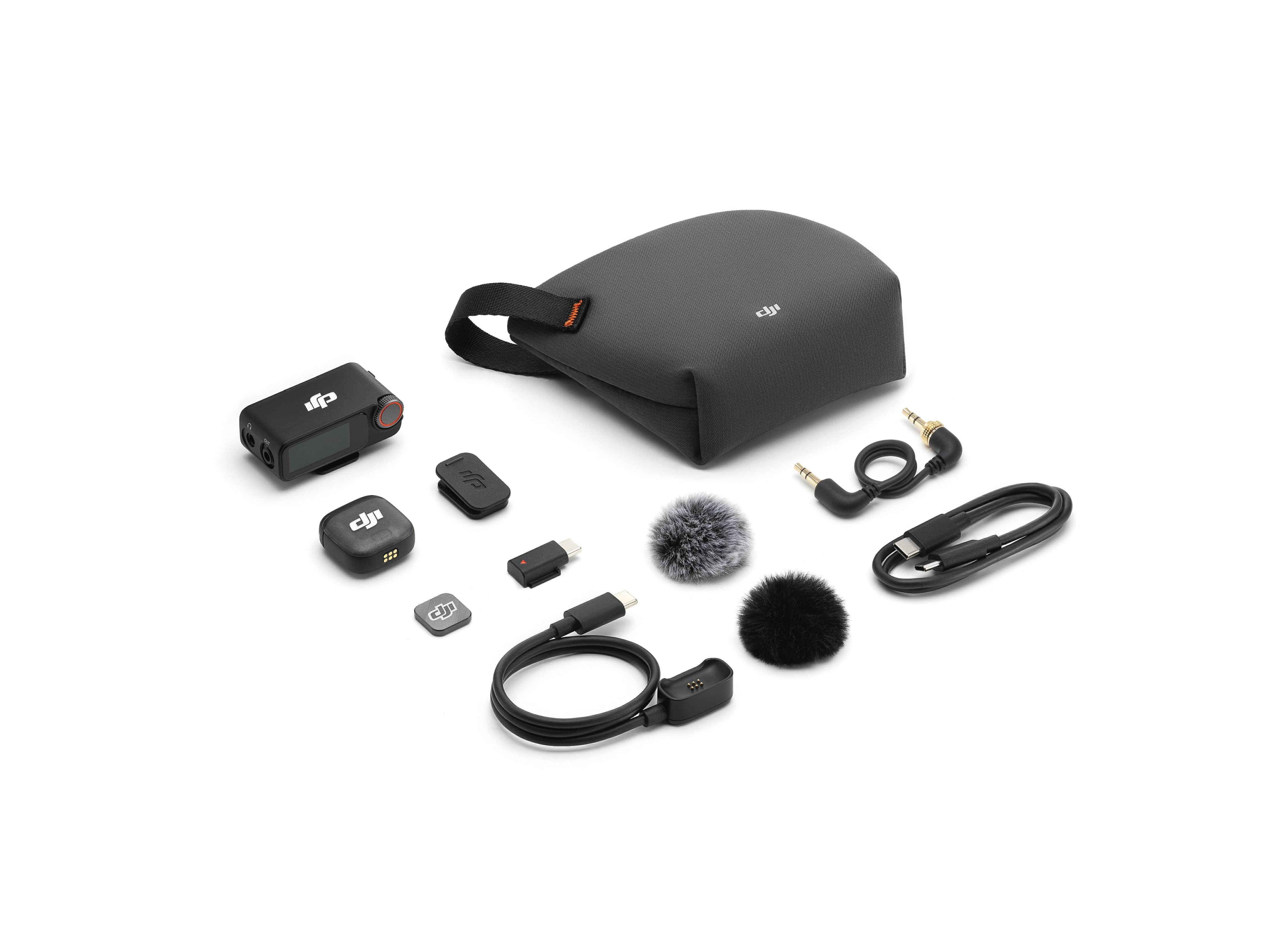 DJI Mic 3 (1 TX + 1 RX) Mikrofon Sort CP.RN.00000479.01