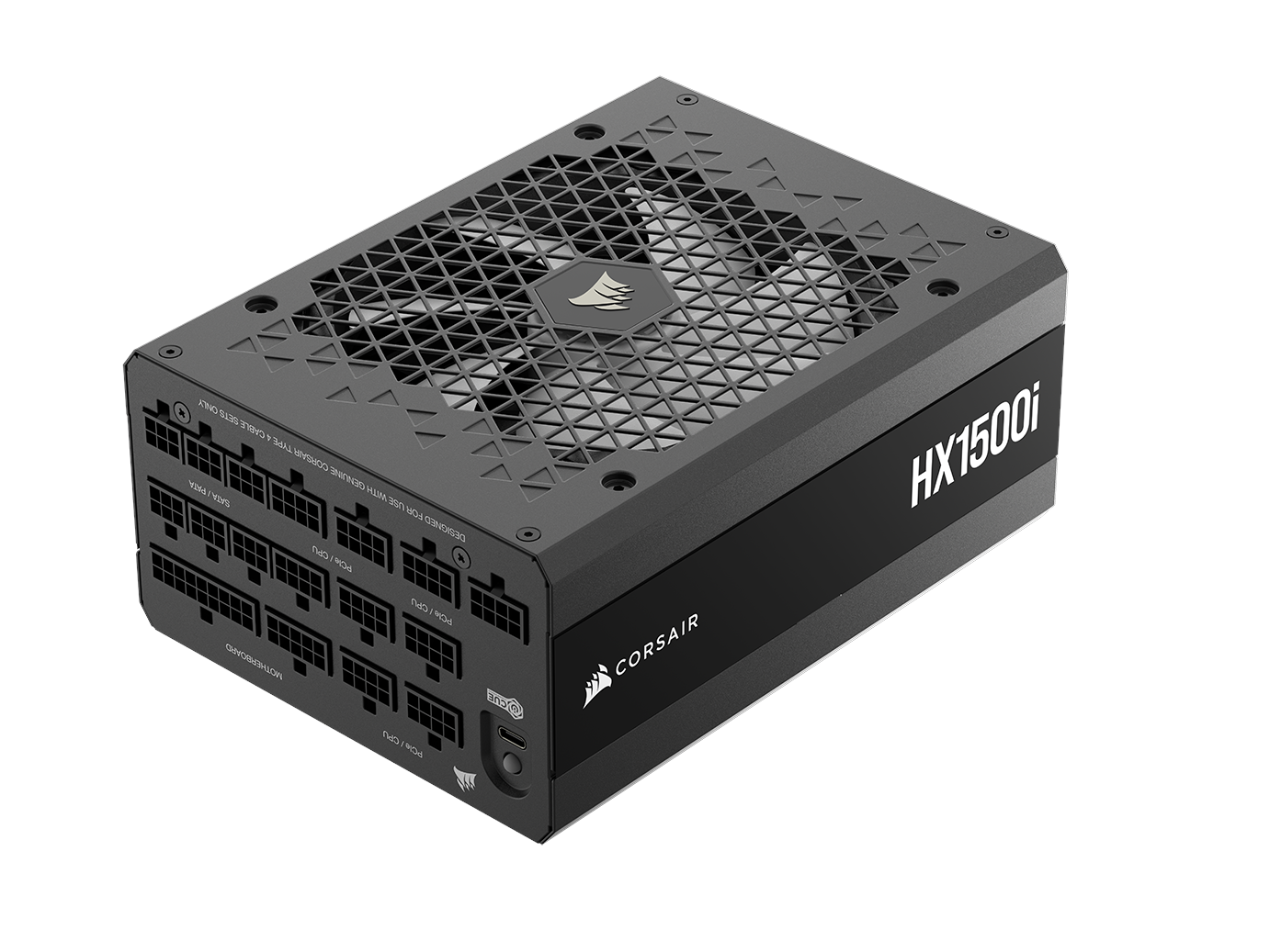 Corsair HX1500i Strømforsyning - 1500 Watt - 140 mm - ATX 3.1 - 80 Plus Platinum certified