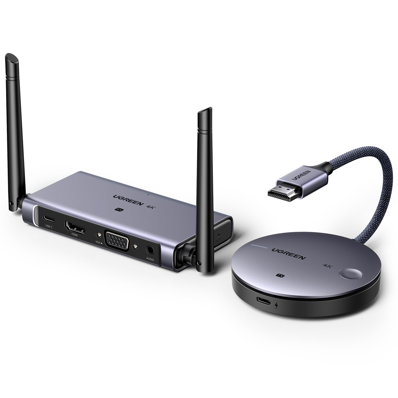 UGREEN Wireless HDMI Transmitter and Receiver 4K@30Hz Transceiver 90909A-UG