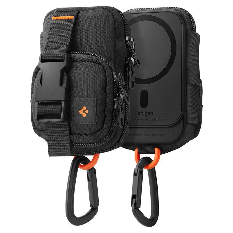 Spigen Portable Organizer Pouch SnapZip MagSafe - black Mobil Tilbehør AFA09338