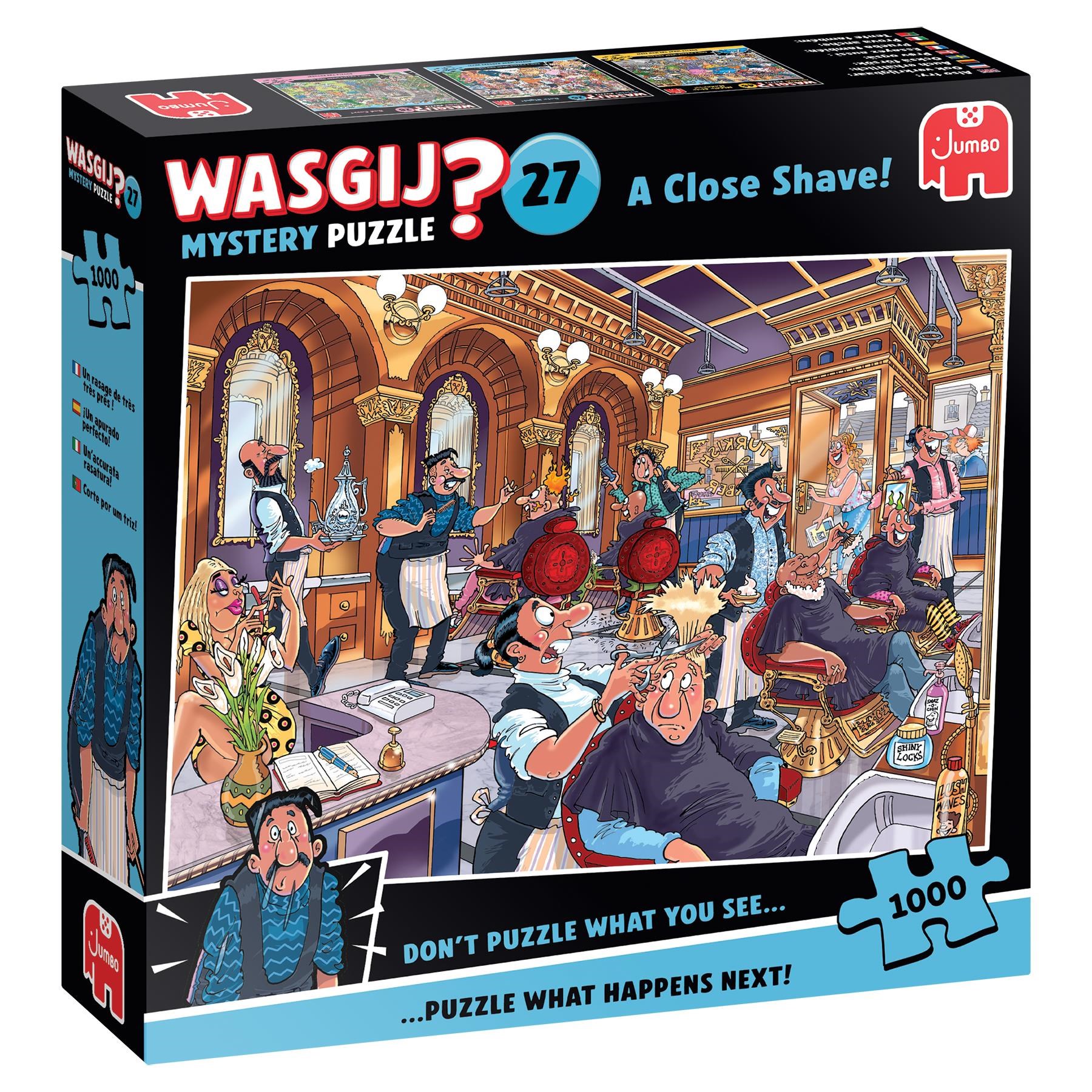 Wasgij Mystery 27 A Close shave! (1000)