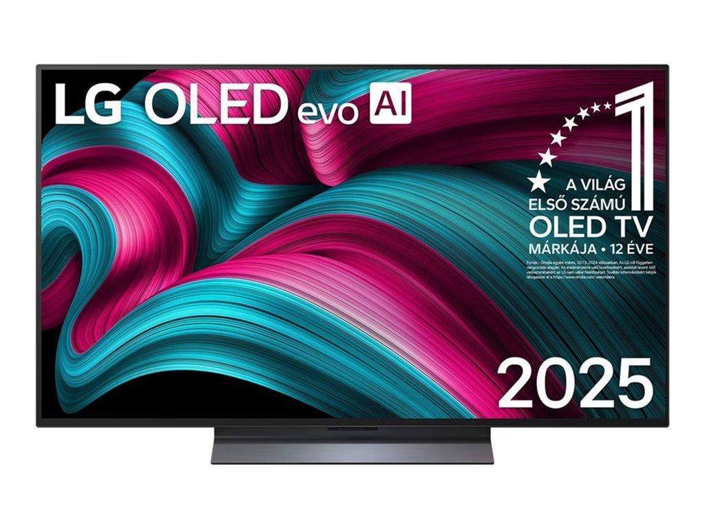LG 48" Fladskærms TV OLED 4K OLED48C5 - evo AI Smart TV Fjernsyn Sort OLED48C51LA