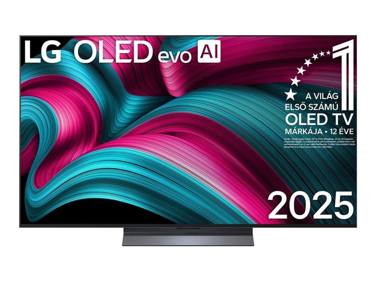 LG 55" Fladskærms TV OLED 4K OLED55C5 - evo AI Smart TV Fjernsyn Sort OLED55C51LA