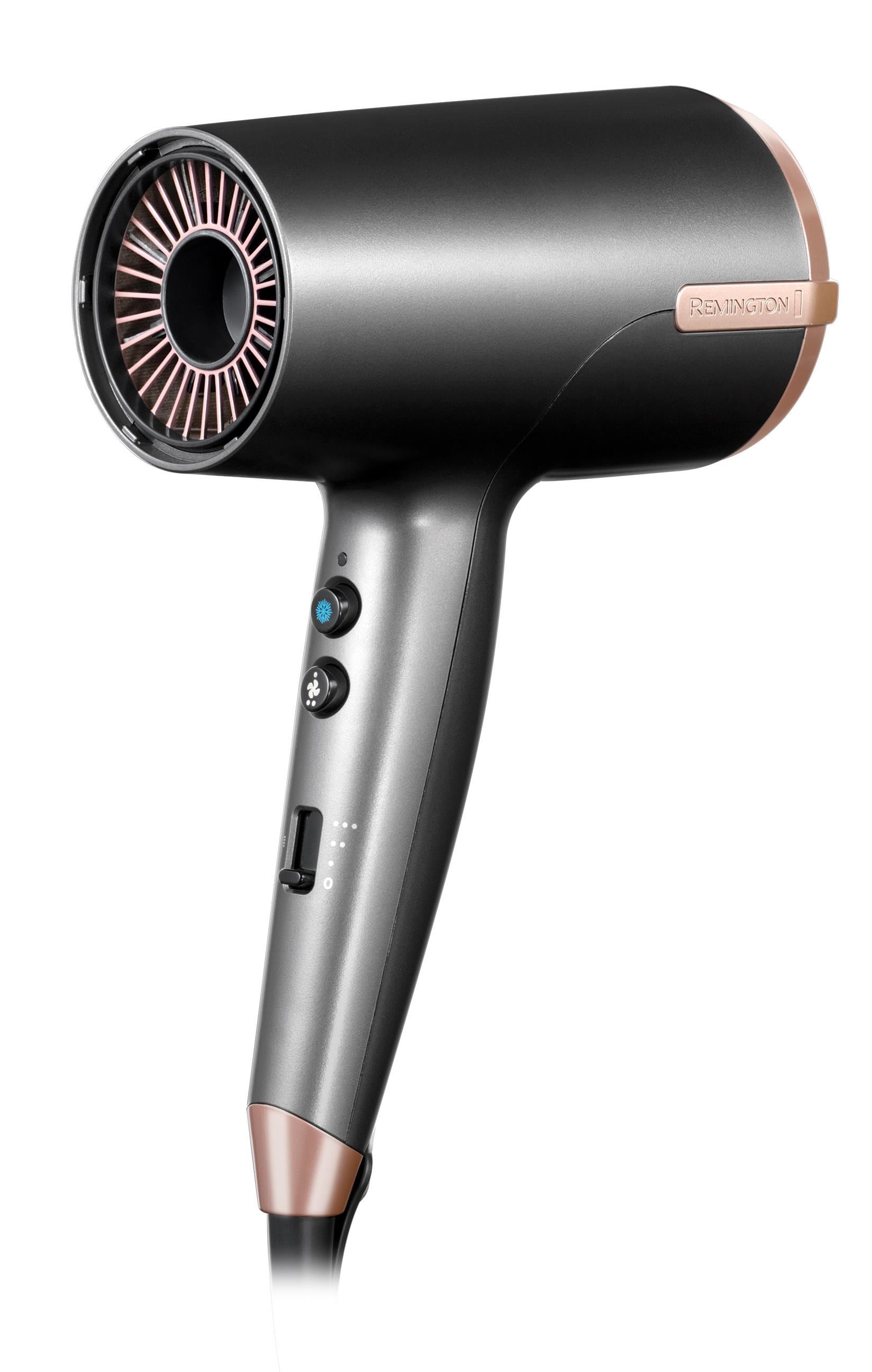 REMINGTON Hårtørrer D6077 ONE Dry & Style - 2000 W Hørtørrer Grå