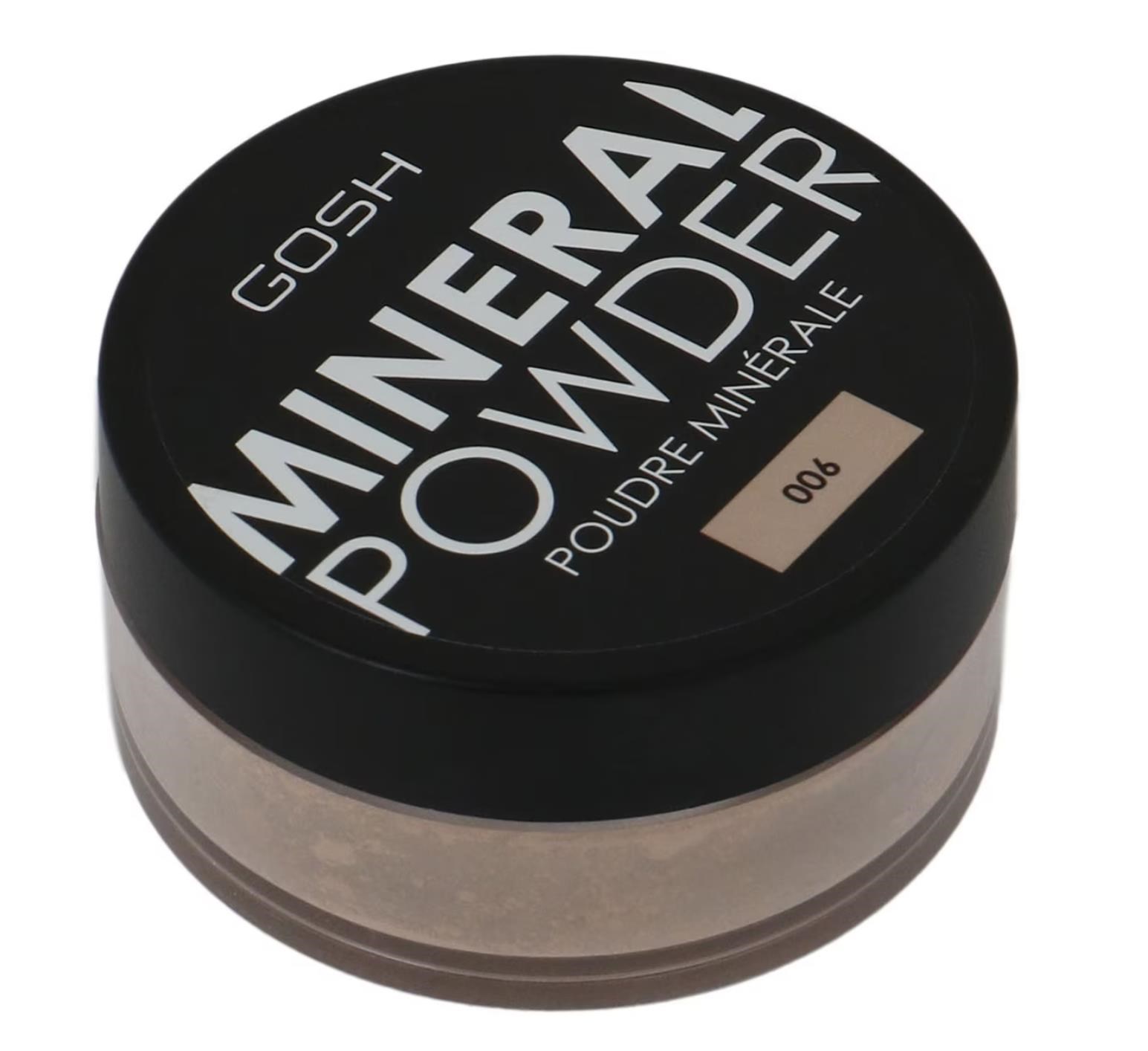 Gosh Mineral Loose Setting Powder 006 Honey 8 g Makeup 5711914026080