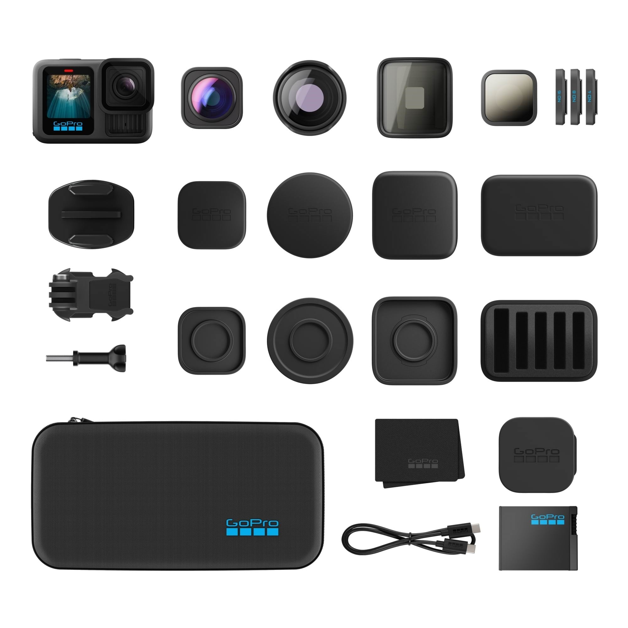 GoPro HERO13 Black + Lens Collection Action Kamera Sort CHDRB-132-RW