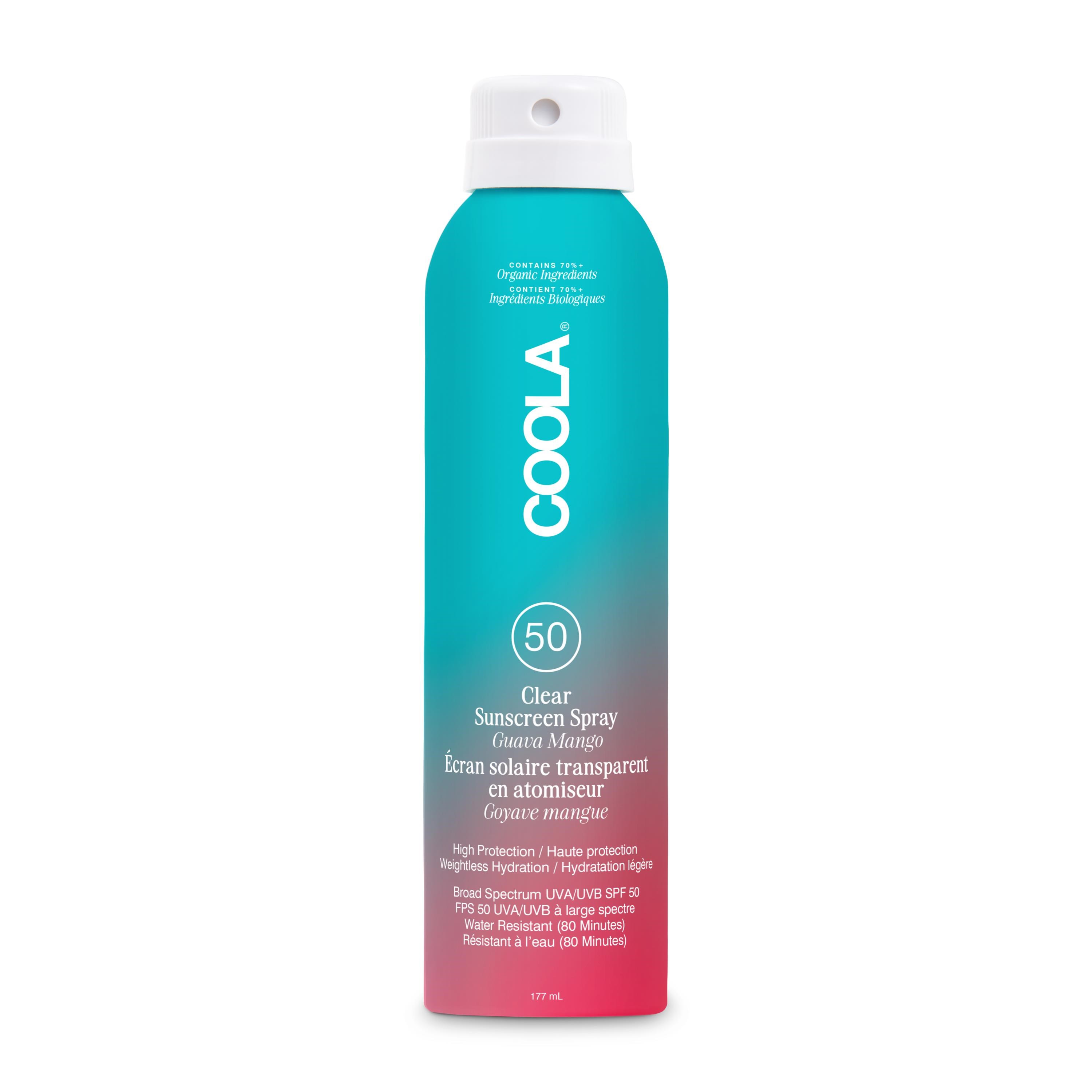Coola Classic Body Spray Sunscreen Guava Mango SPF 50 - 177 ml Kropspleje 0850008614439