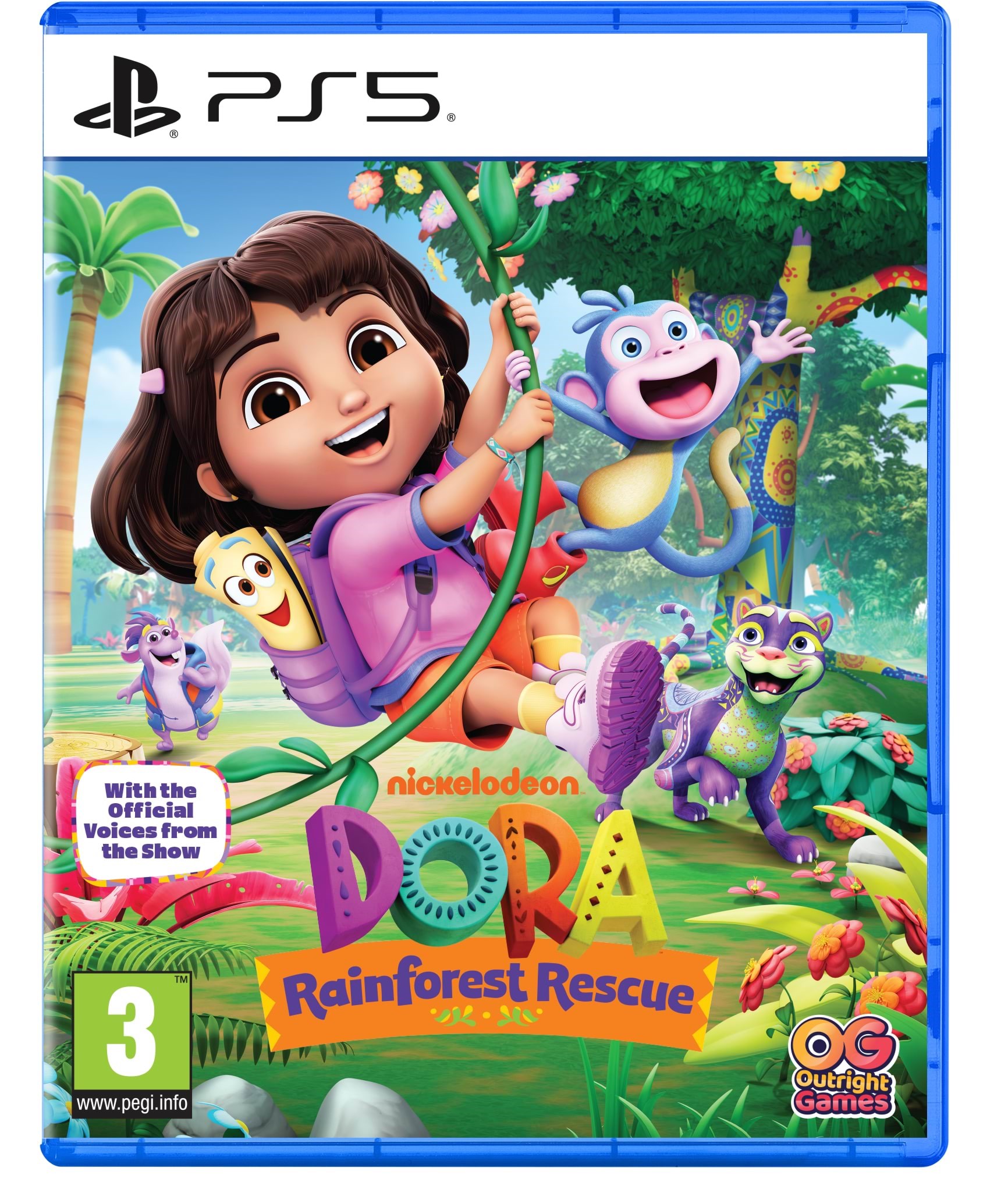 Dora: Rainforest Rescue - Sony PlayStation 5 - Action/Adventure