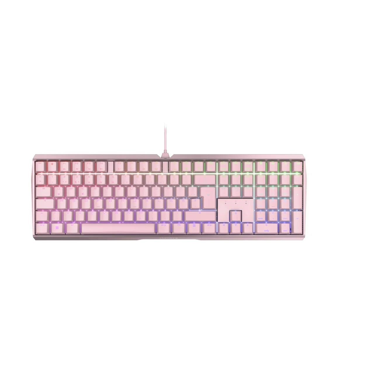 Cherry MX-Board 3.0 S - MX Brown - Gaming Tastatur - Nordisk - Pink Tastatur G80-3874LXAPN-9