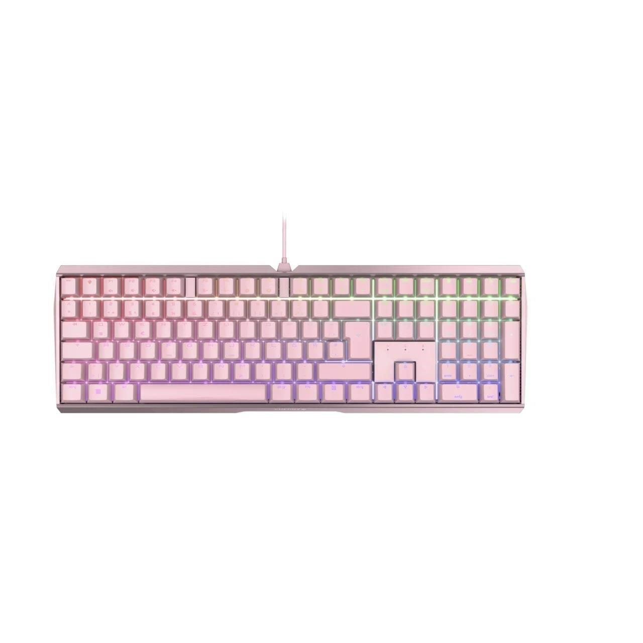 Cherry MX-Board 3.0 S - MX Red - Gaming Tastatur - Nordisk - Pink Tastatur G80-3874LYAPN-9